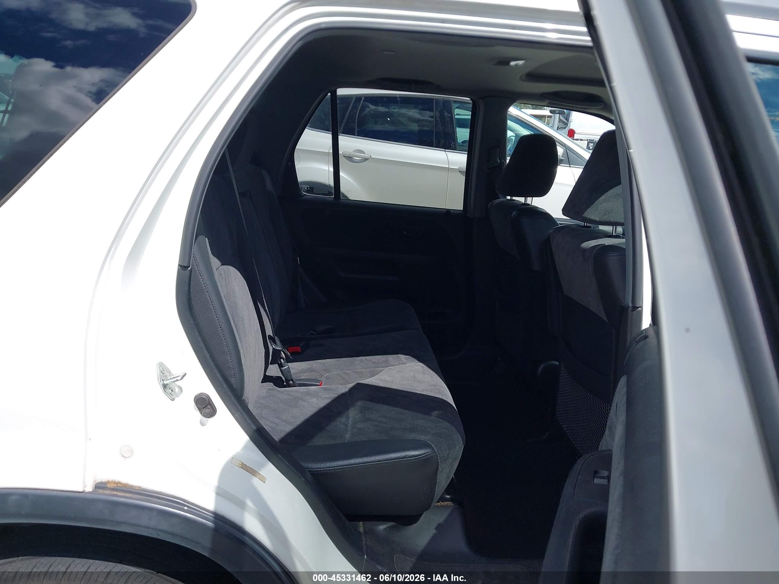 2003 Honda Cr-v Ex White vin: JHLRD78863C016563