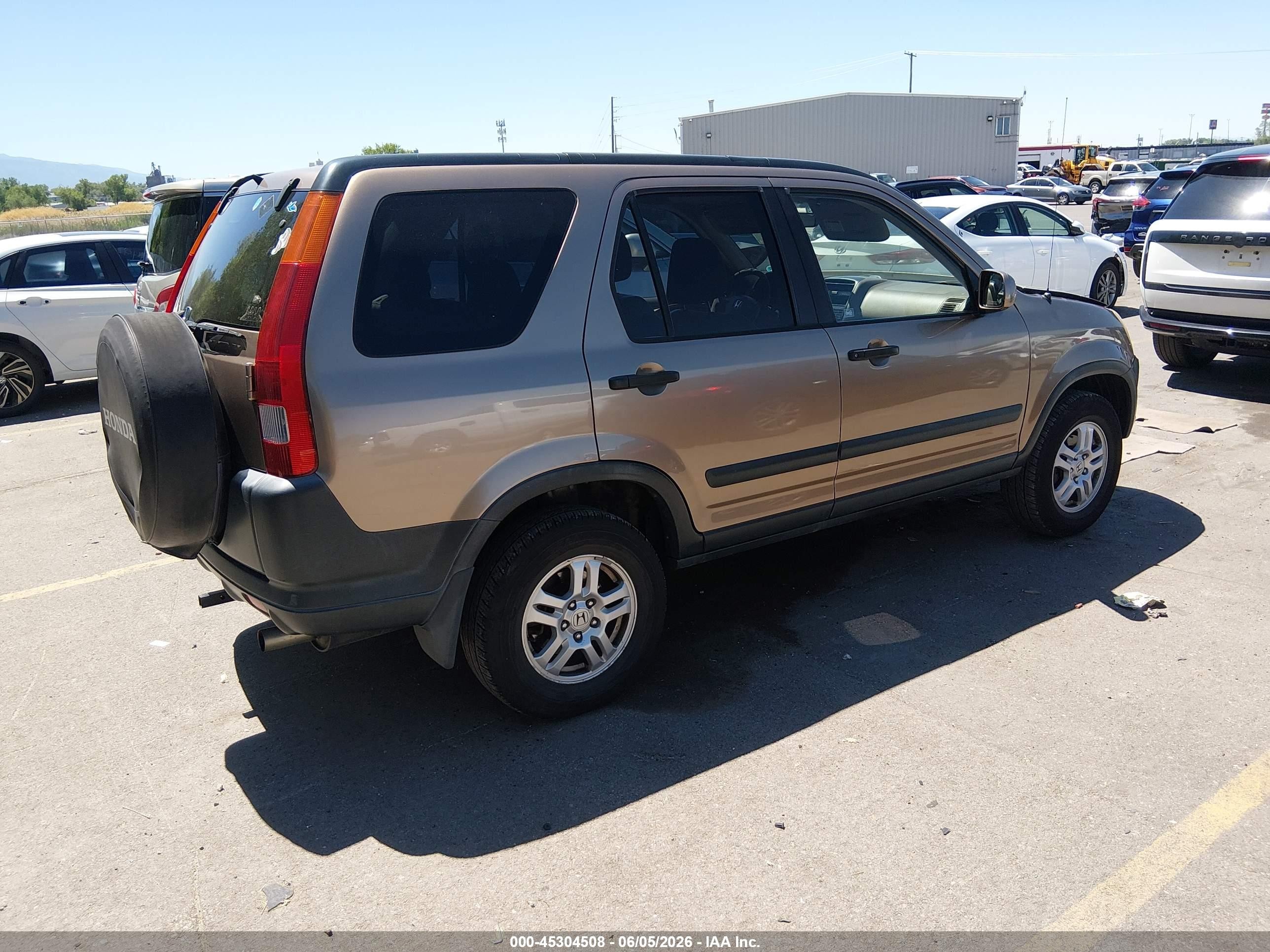 2003 Honda Cr-v Ex Beige vin: JHLRD78863C035940
