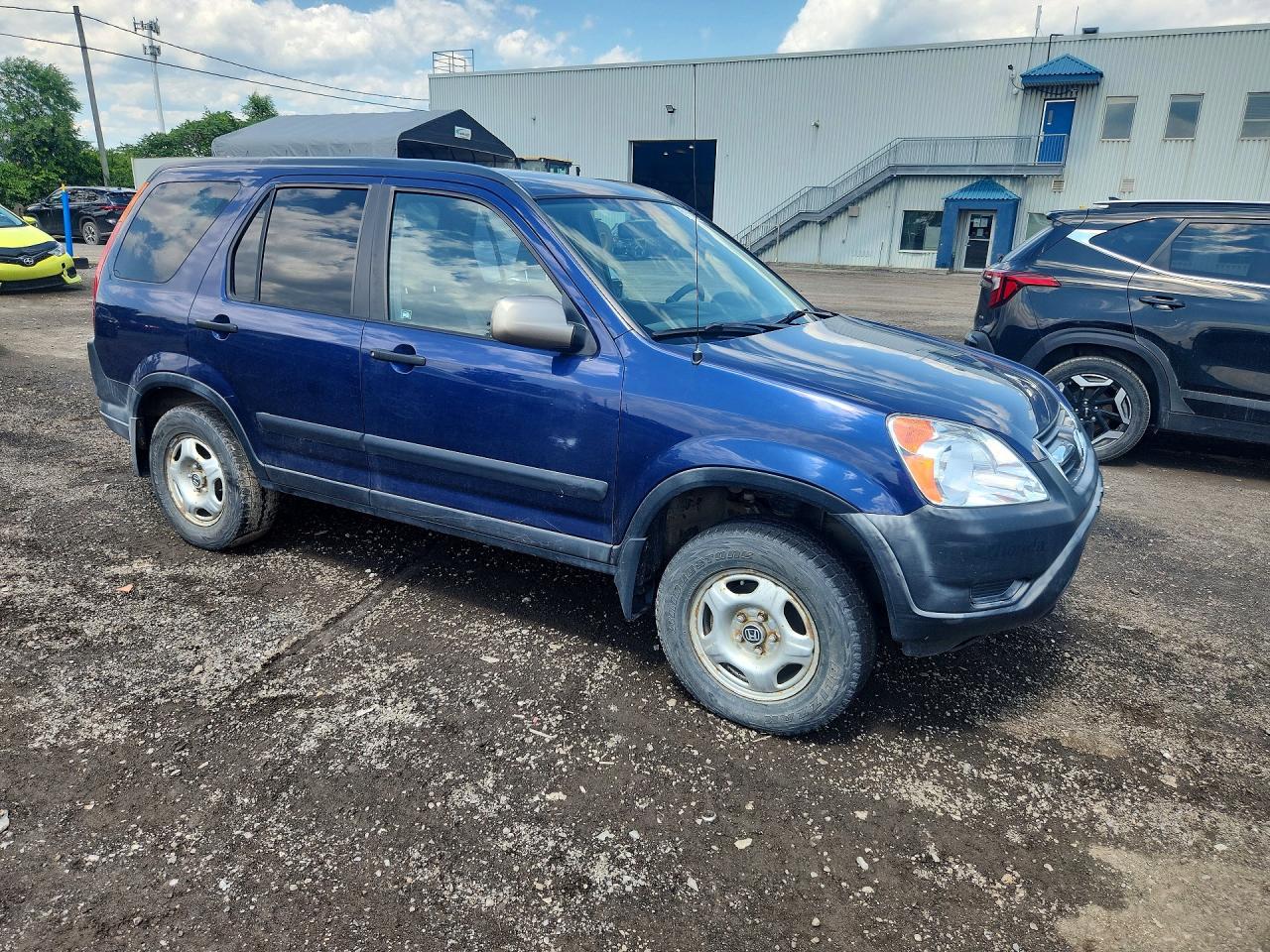 2003 Honda Cr-v Ex Blue vin: JHLRD78863C816151