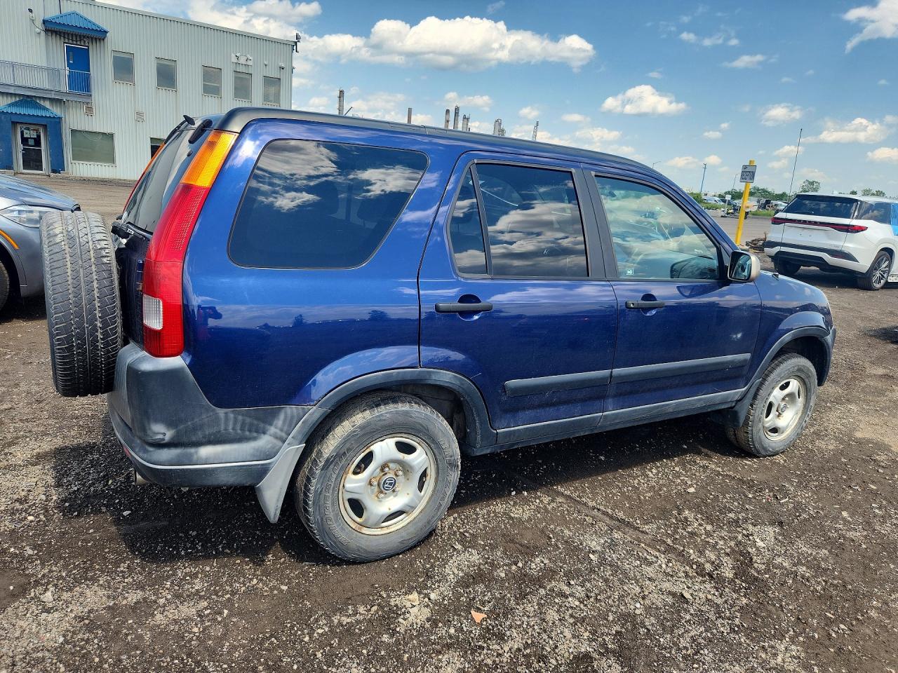 2003 Honda Cr-v Ex Blue vin: JHLRD78863C816151