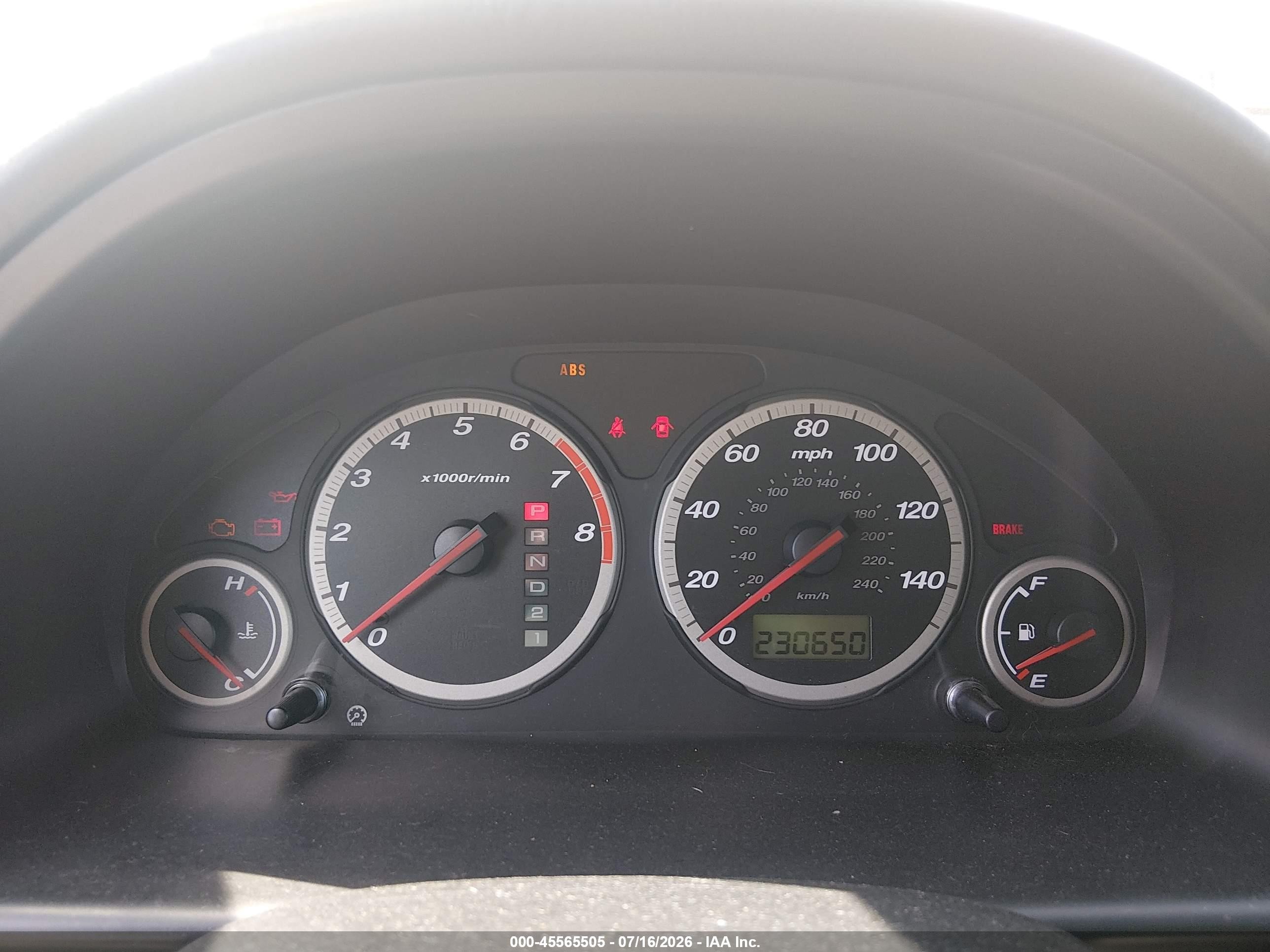 2004 Honda Cr-v Ex White vin: JHLRD78864C011056