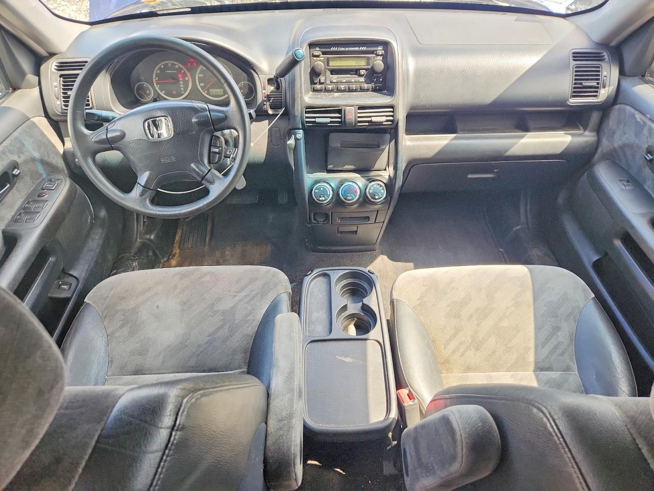 2004 Honda Cr-v Ex Blue vin: JHLRD78864C031842