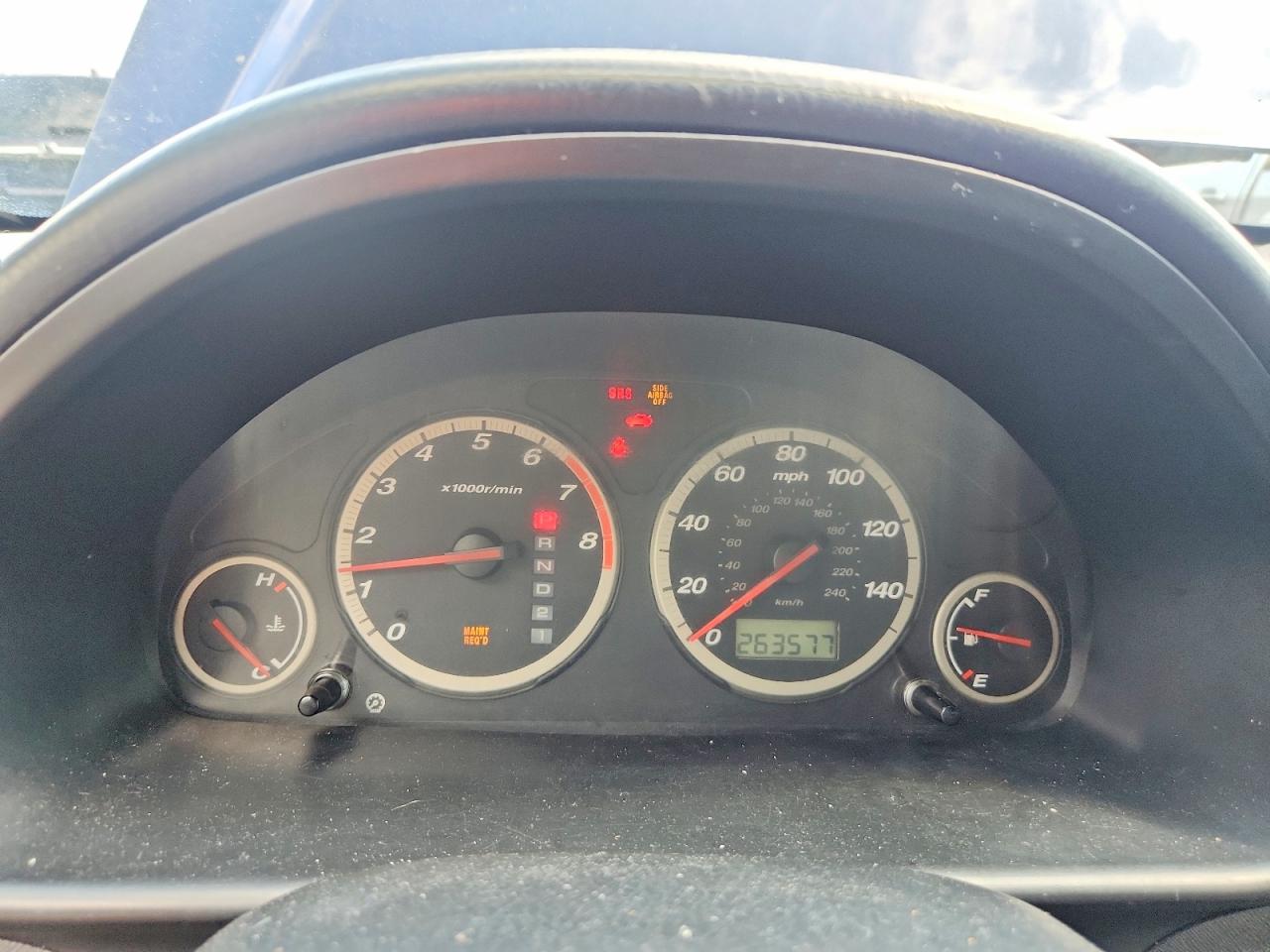 2004 Honda Cr-v Ex Blue vin: JHLRD78864C031842