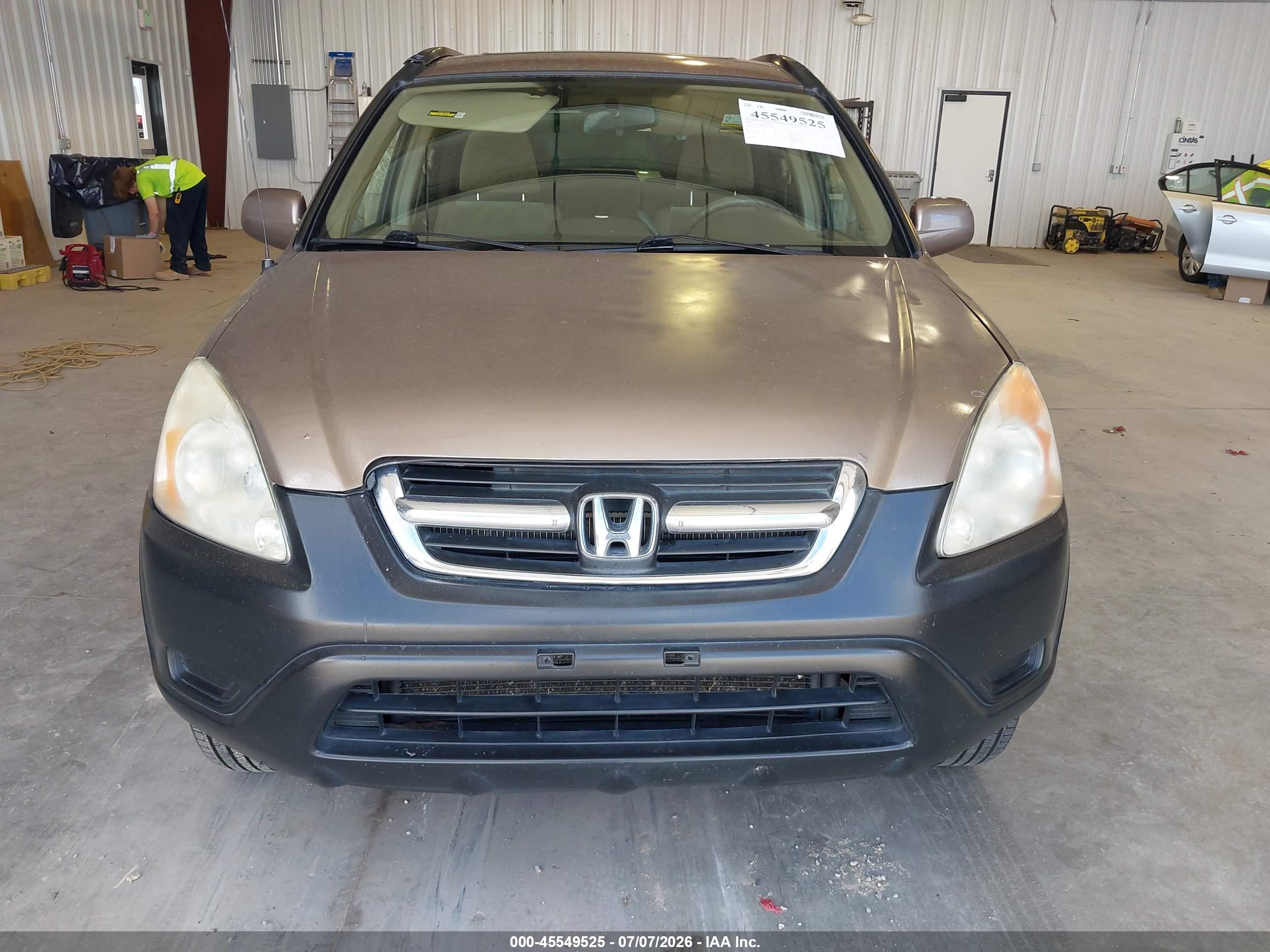 2004 Honda Cr-v Ex Gold vin: JHLRD78864C041481