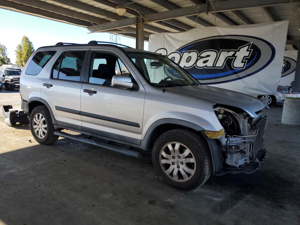 2005 Honda Cr-v Ex Silver vin: JHLRD78865C017991