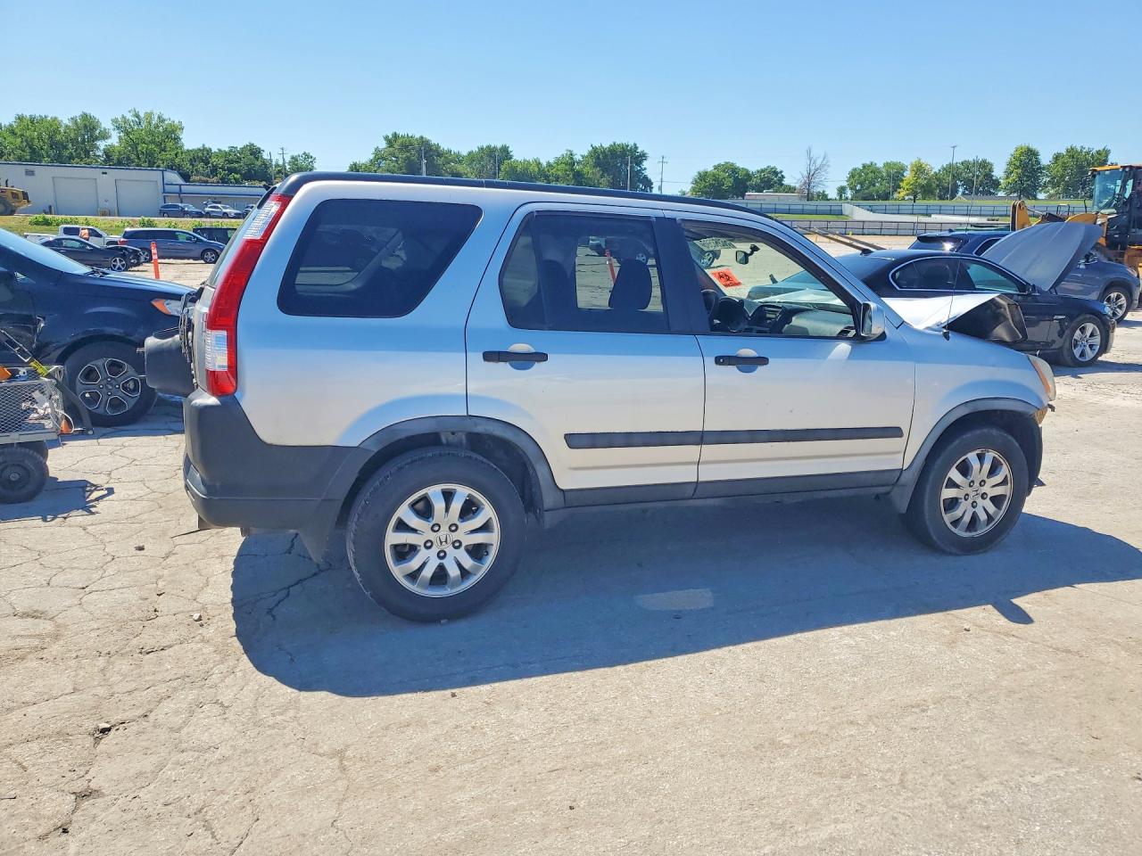 2006 Honda Cr-v Ex Серебряный vin: JHLRD78866C017460