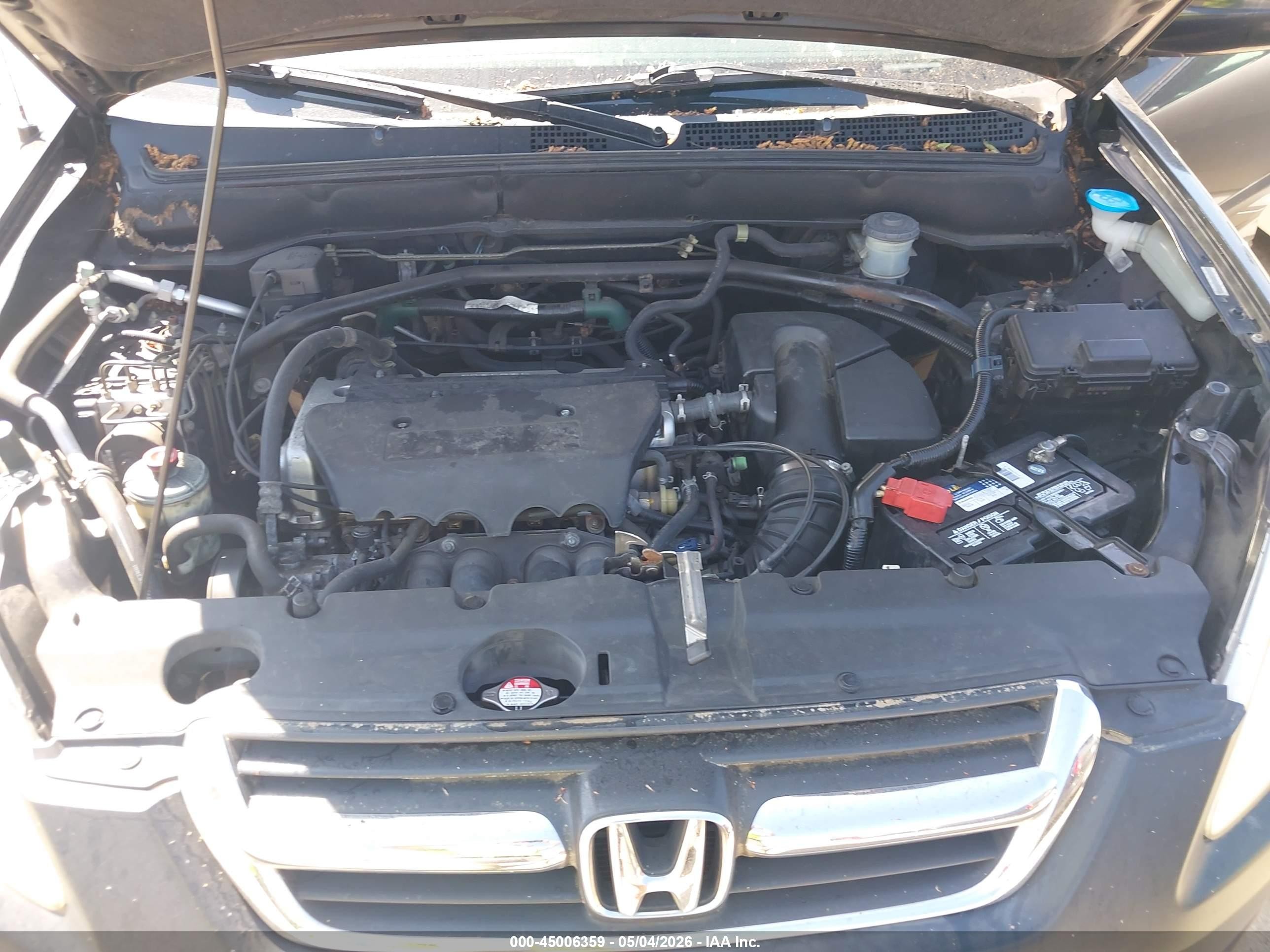 2002 Honda Cr-v Ex Black vin: JHLRD78872C011998