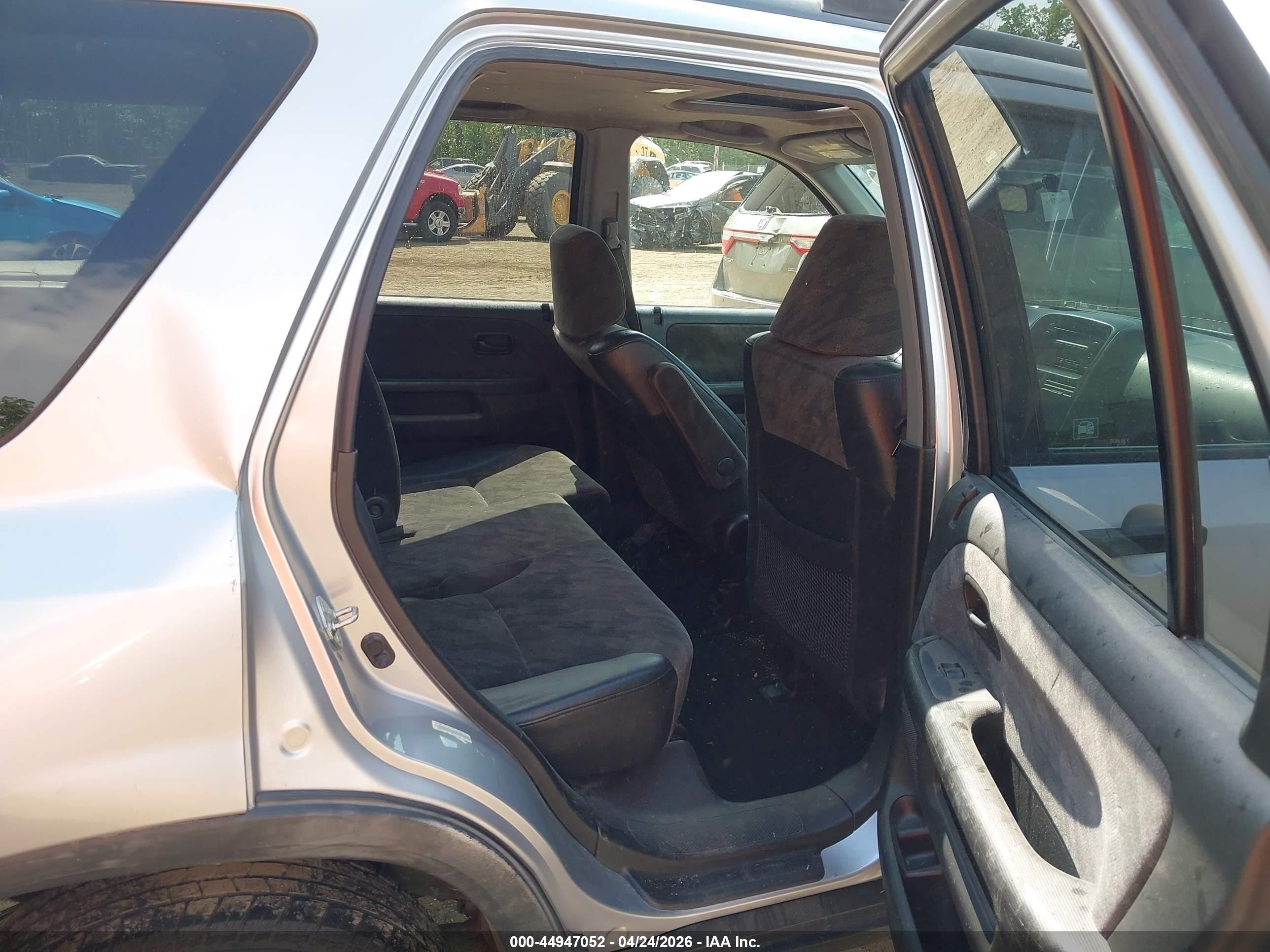 2002 Honda Cr-v Ex Silver vin: JHLRD78872C014948
