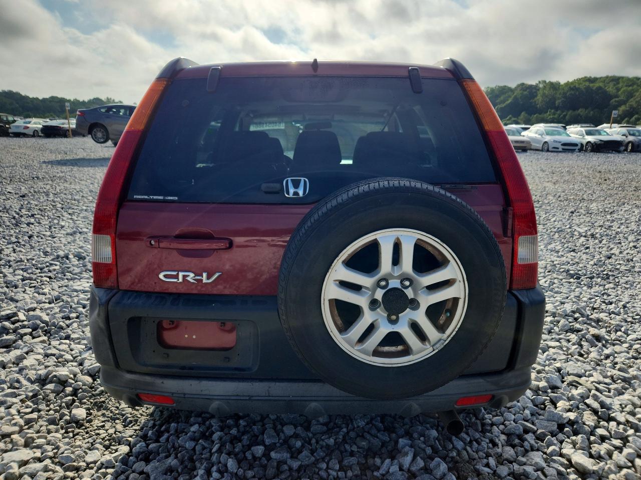 2002 Honda Cr-v Ex Бордовый vin: JHLRD78872C056746