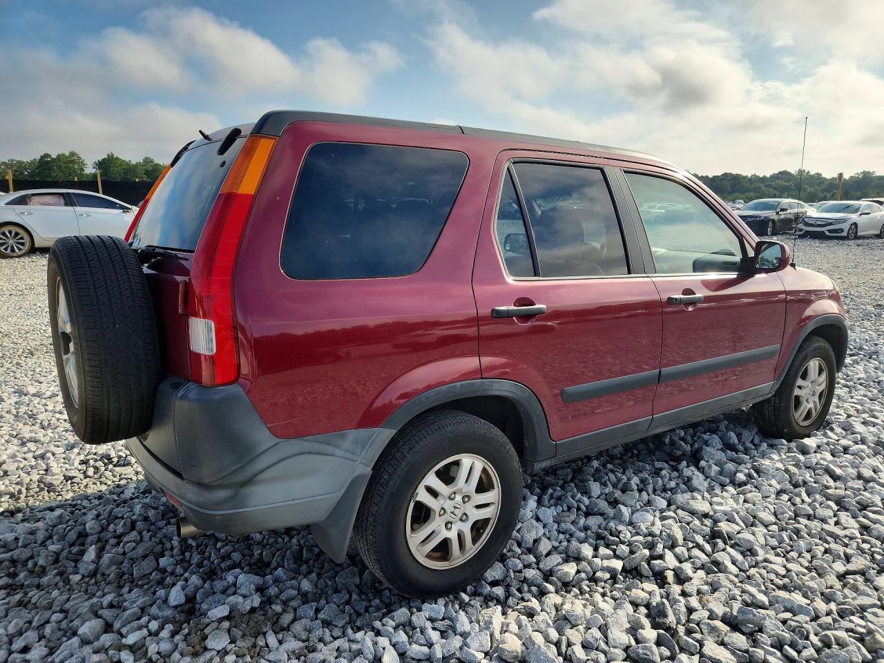 2002 Honda Cr-v Ex Бордовый vin: JHLRD78872C056746