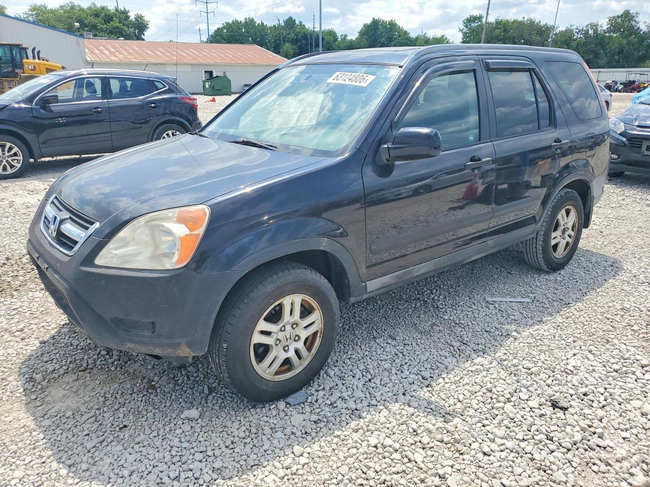 2002 Honda Cr-v Ex Черный vin: JHLRD78872C078150