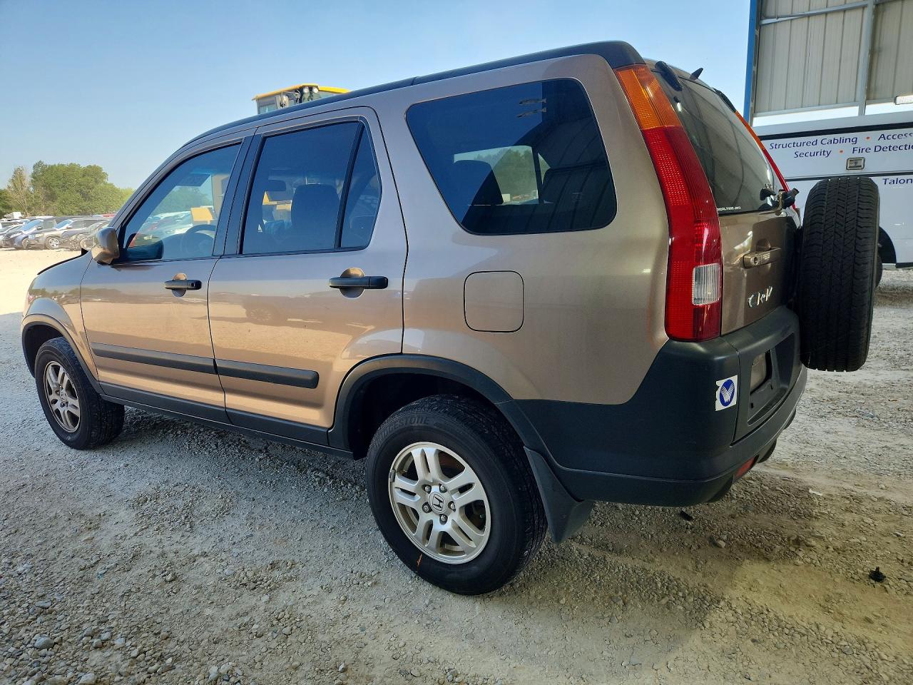 2002 Honda Cr-v Ex Brown vin: JHLRD78872C082182