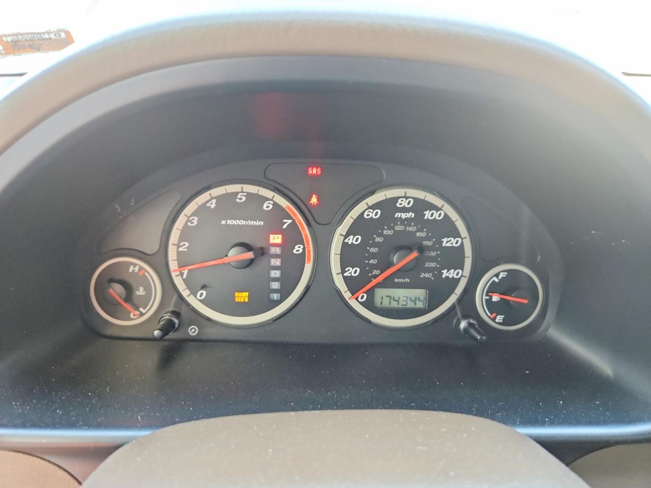 2002 Honda Cr-v Ex Brown vin: JHLRD78872C082182