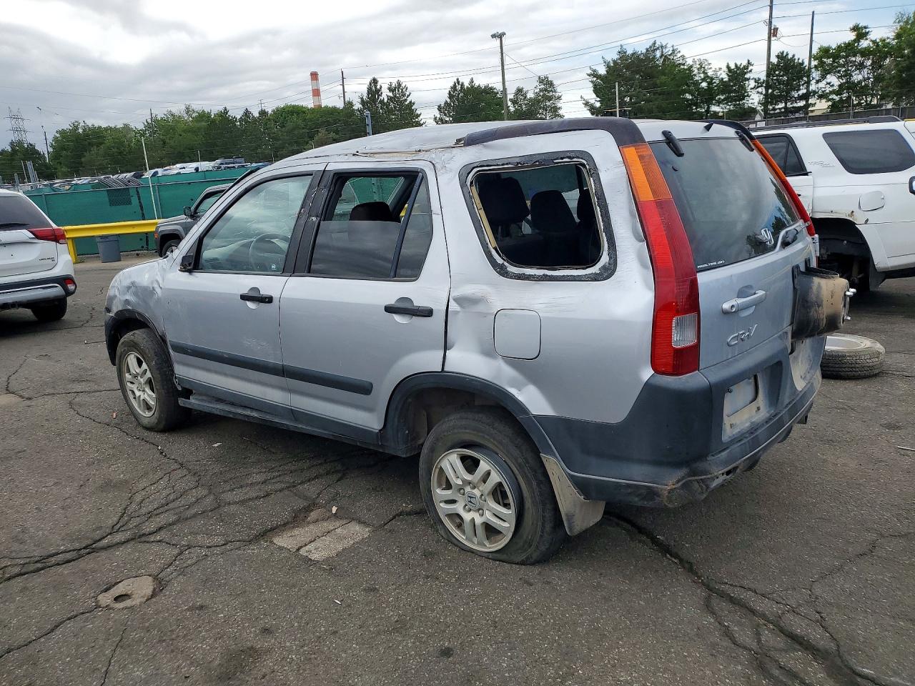 2003 Honda Cr -v Silver vin: JHLRD78873C021271