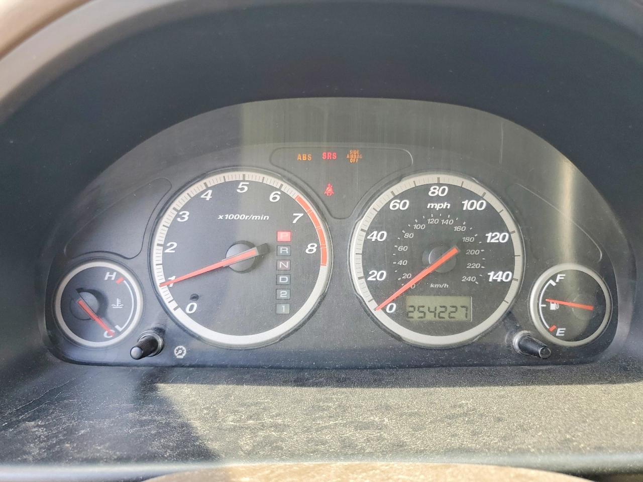 2003 Honda Cr-v Ex Green vin: JHLRD78873C038474