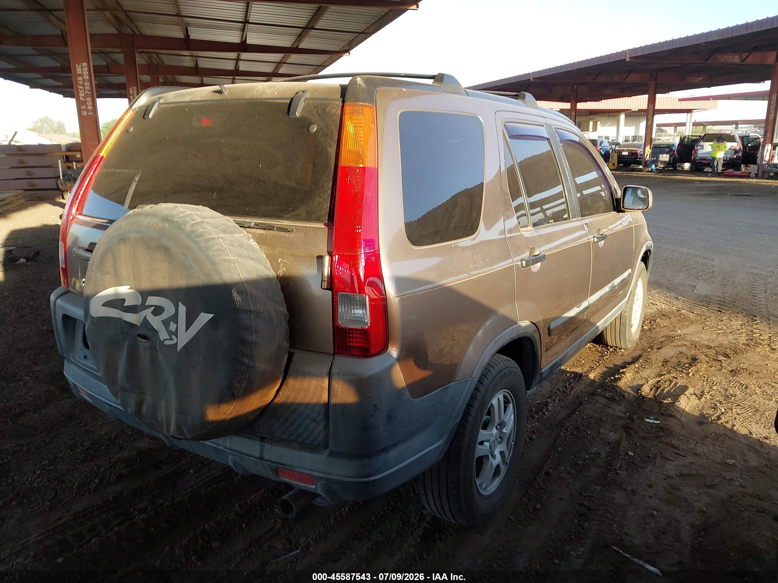 2003 Honda Cr-v Ex Gold vin: JHLRD78873C048454