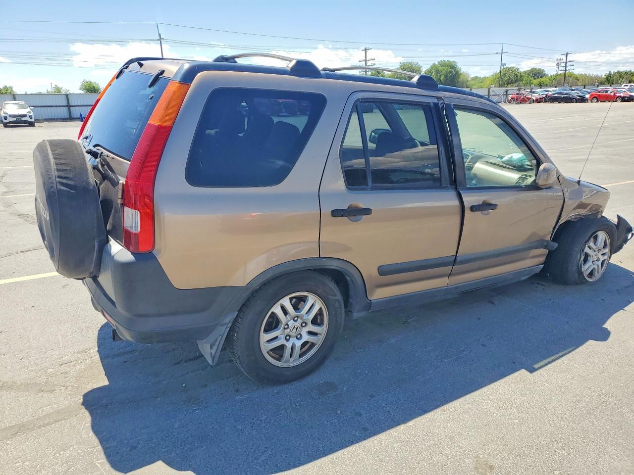 2004 Honda Cr-v Ex Золотой vin: JHLRD78874C004875
