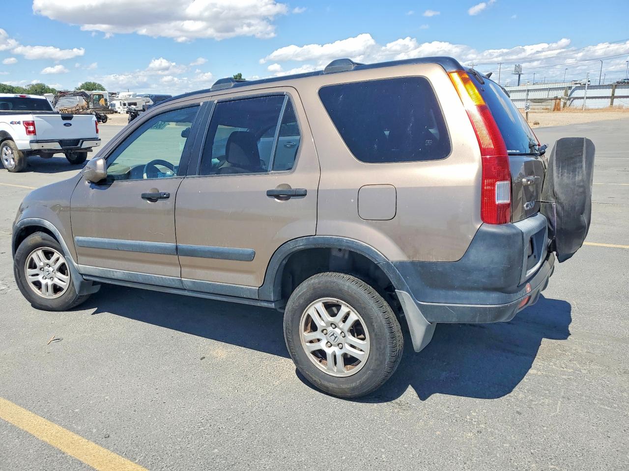 2004 Honda Cr-v Ex Золотой vin: JHLRD78874C004875