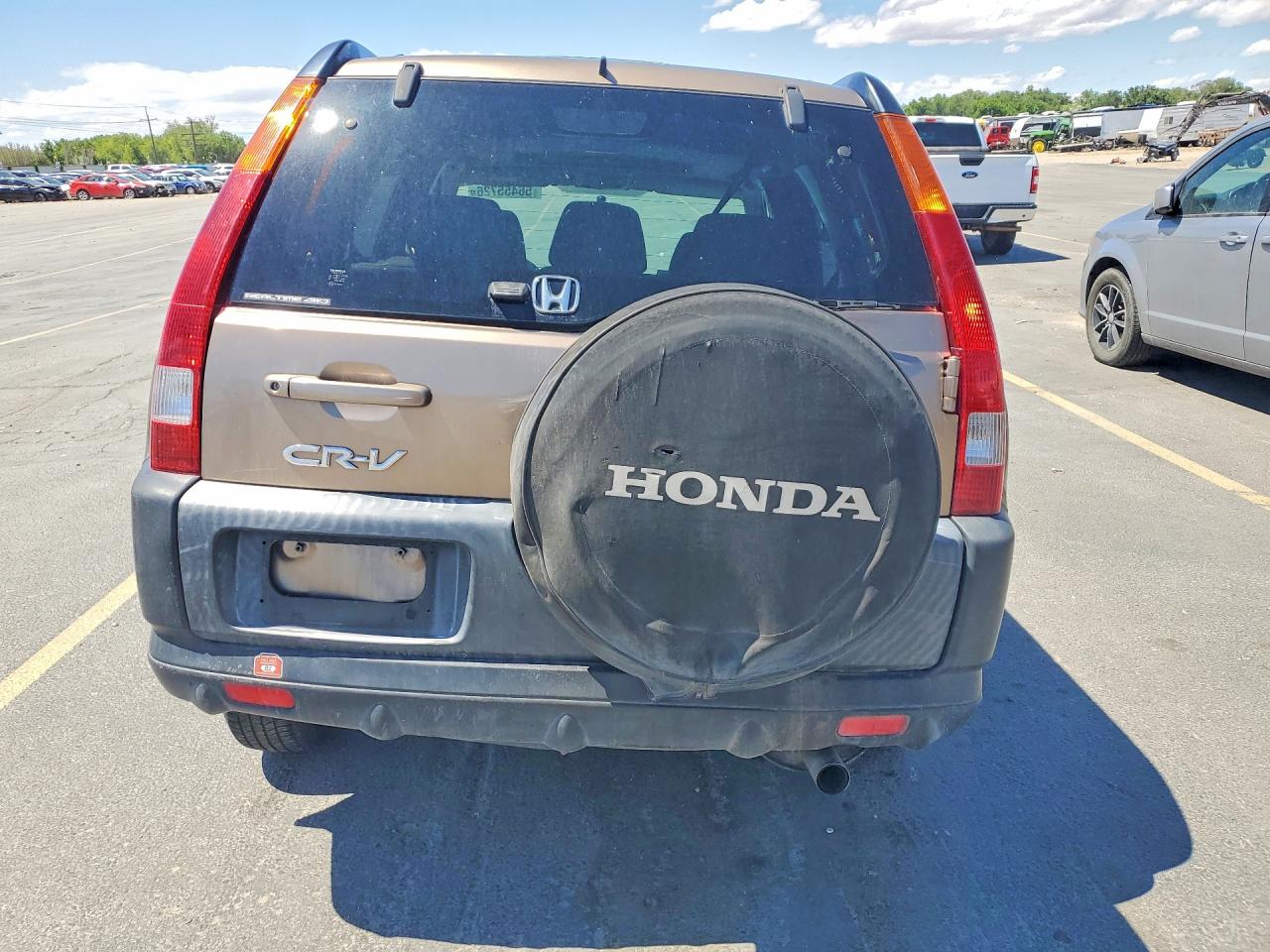 2004 Honda Cr-v Ex Золотой vin: JHLRD78874C004875
