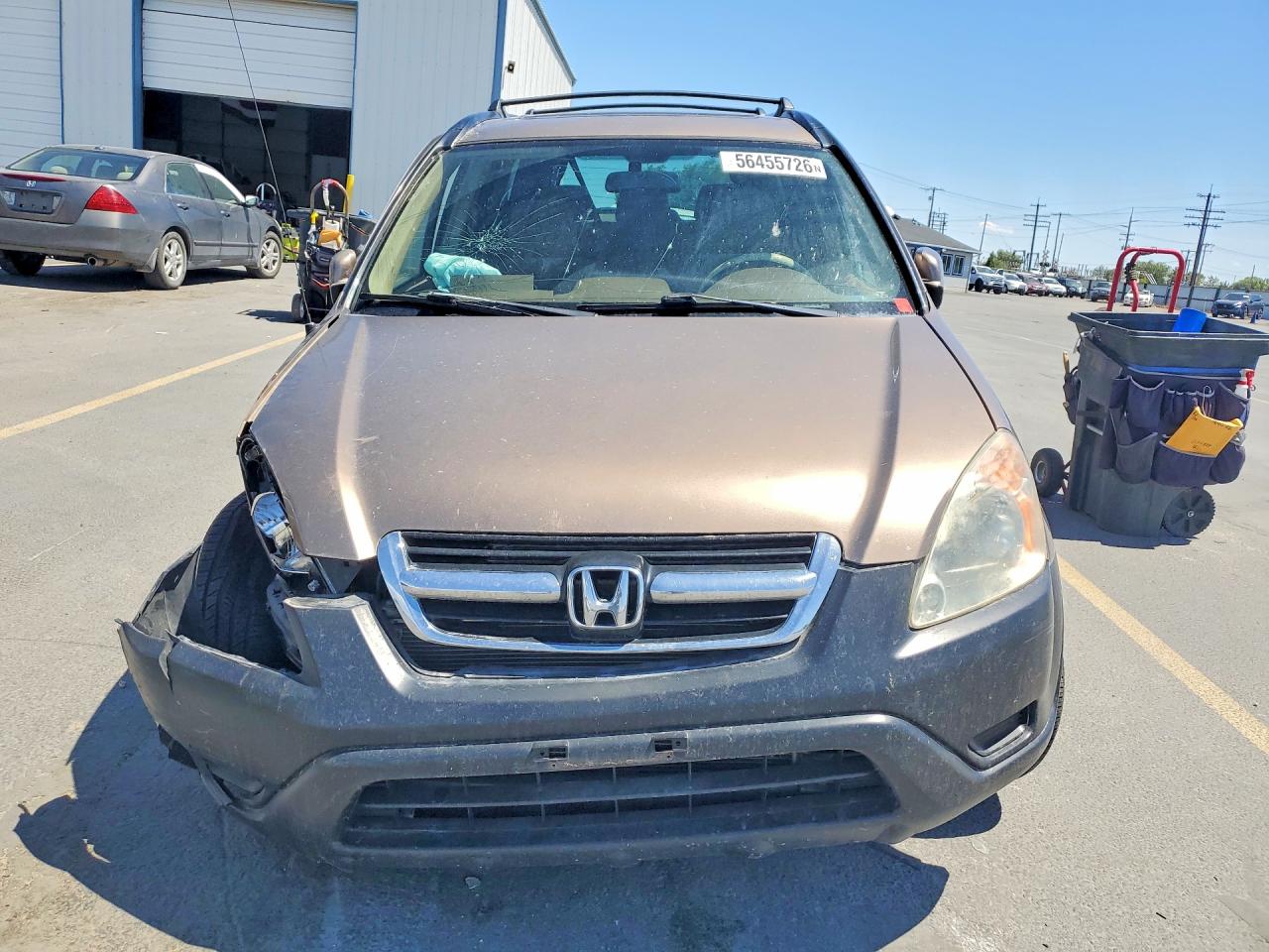 2004 Honda Cr-v Ex Золотой vin: JHLRD78874C004875