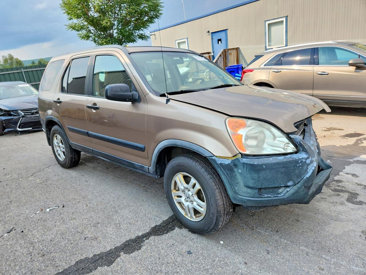 2004 Honda Cr-v Ex Gold vin: JHLRD78874C042199