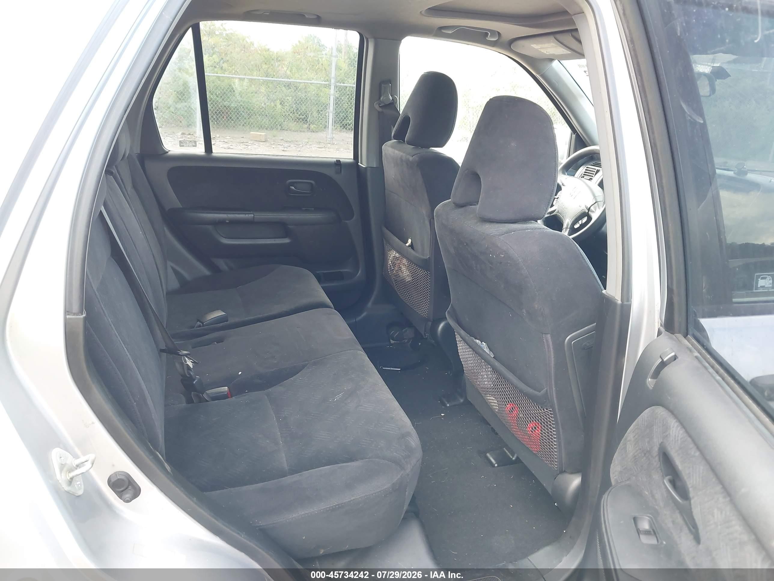 2005 Honda Cr-v Ex Silver vin: JHLRD78875C009141