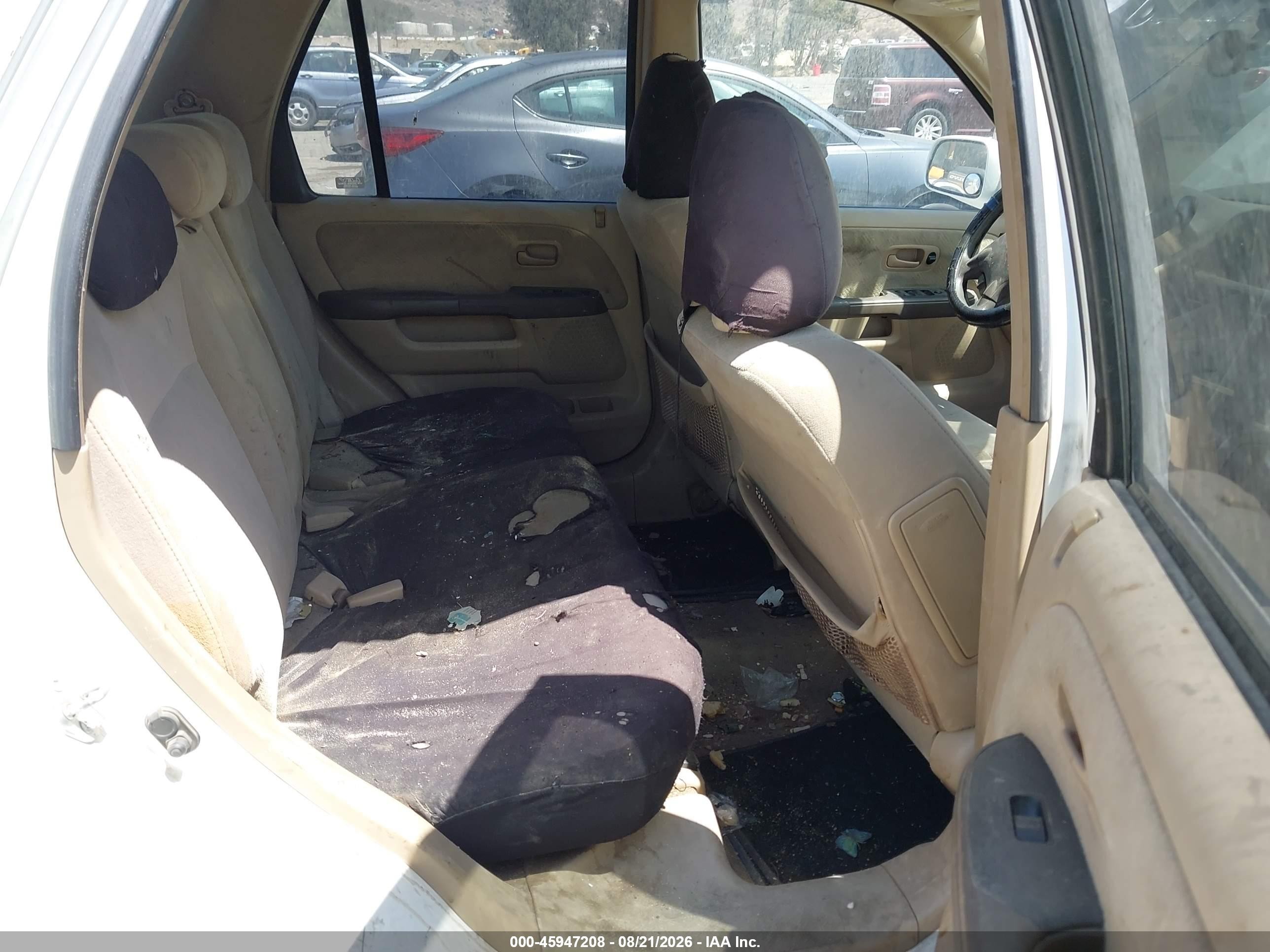 2006 Honda Cr-v Ex Белый vin: JHLRD78876C010873
