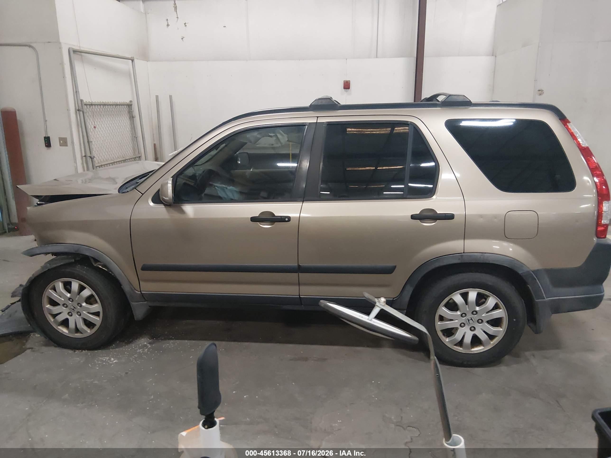 2006 Honda Cr-v Ex Beige vin: JHLRD78876C013580