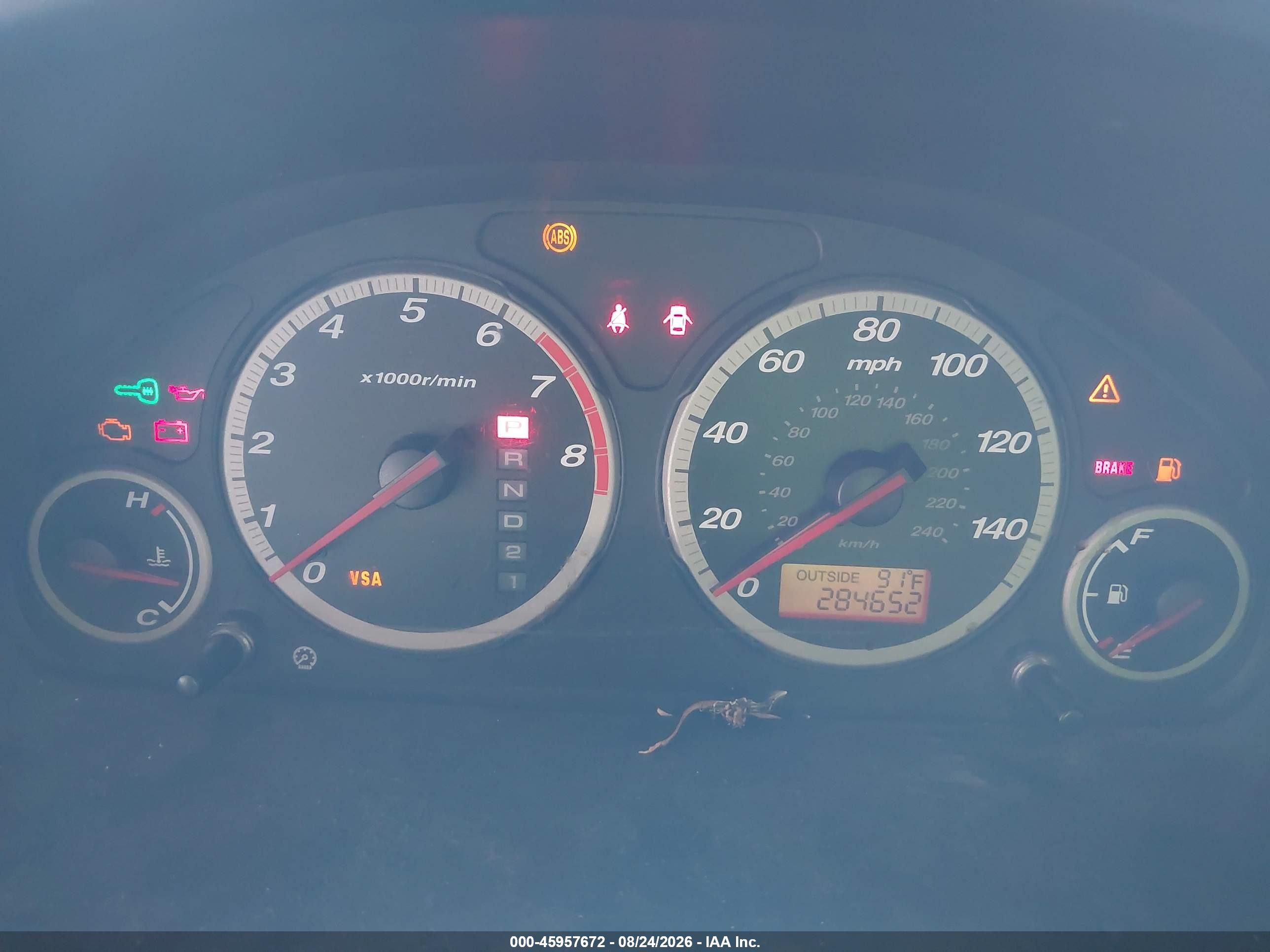 2006 Honda Cr-v Ex Золотой vin: JHLRD78876C042870