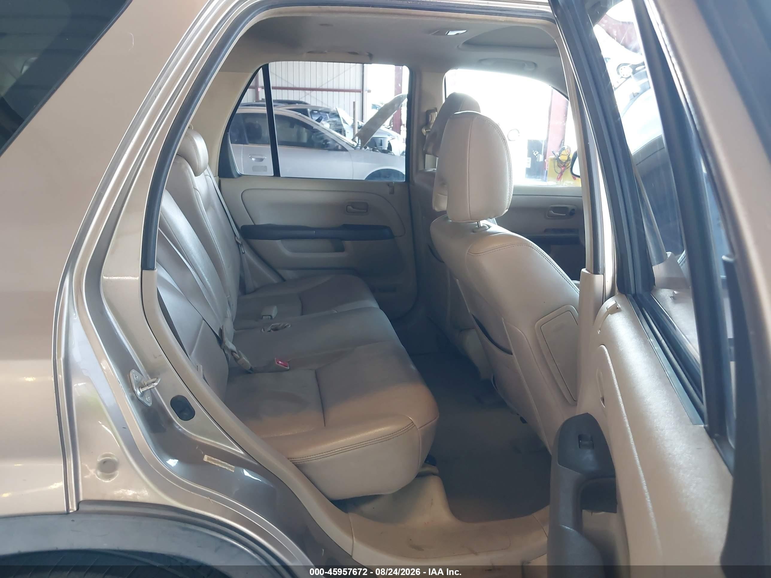 2006 Honda Cr-v Ex Золотой vin: JHLRD78876C042870