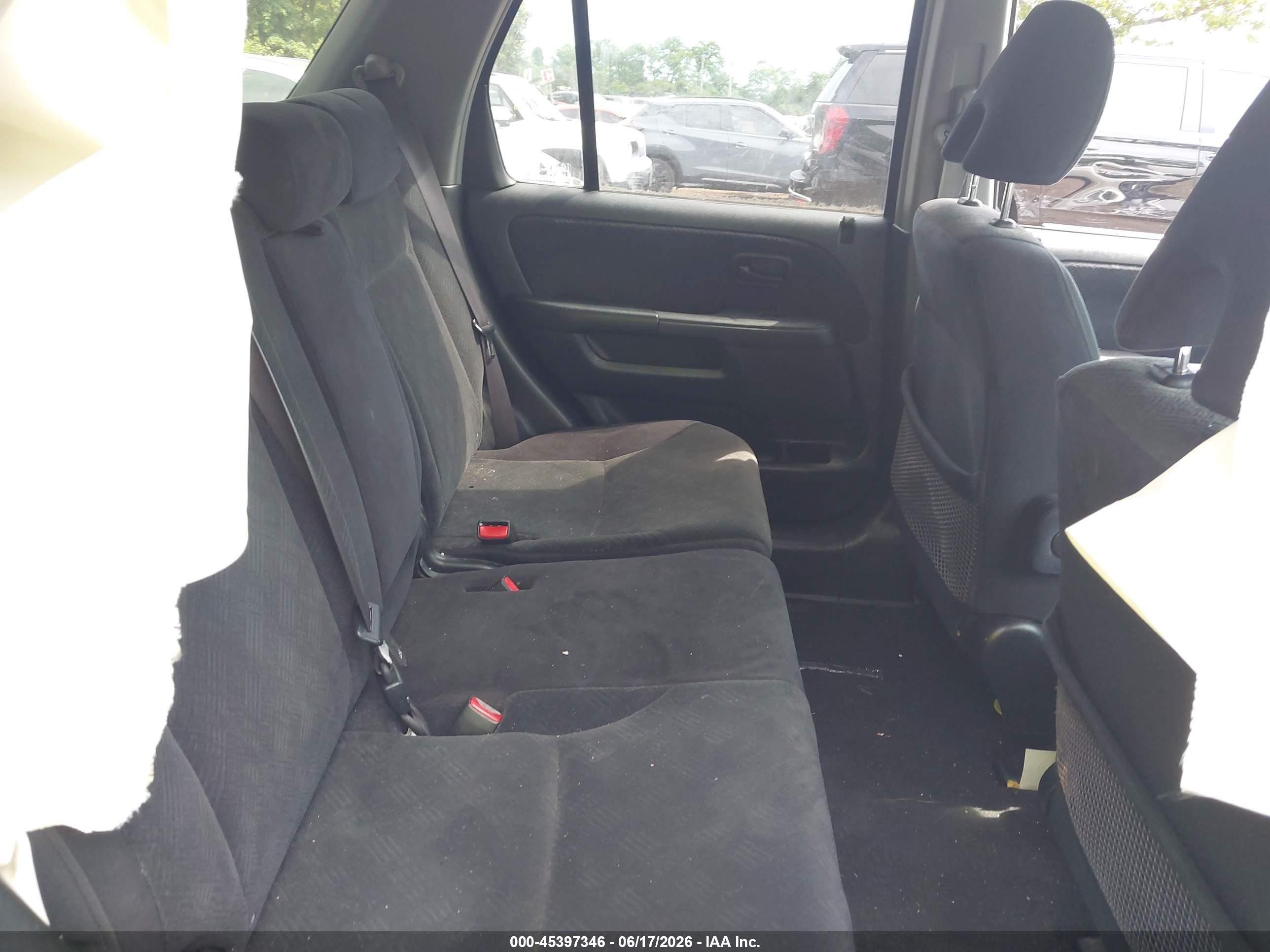 2006 Honda Cr-v Ex Silver vin: JHLRD78876C043694