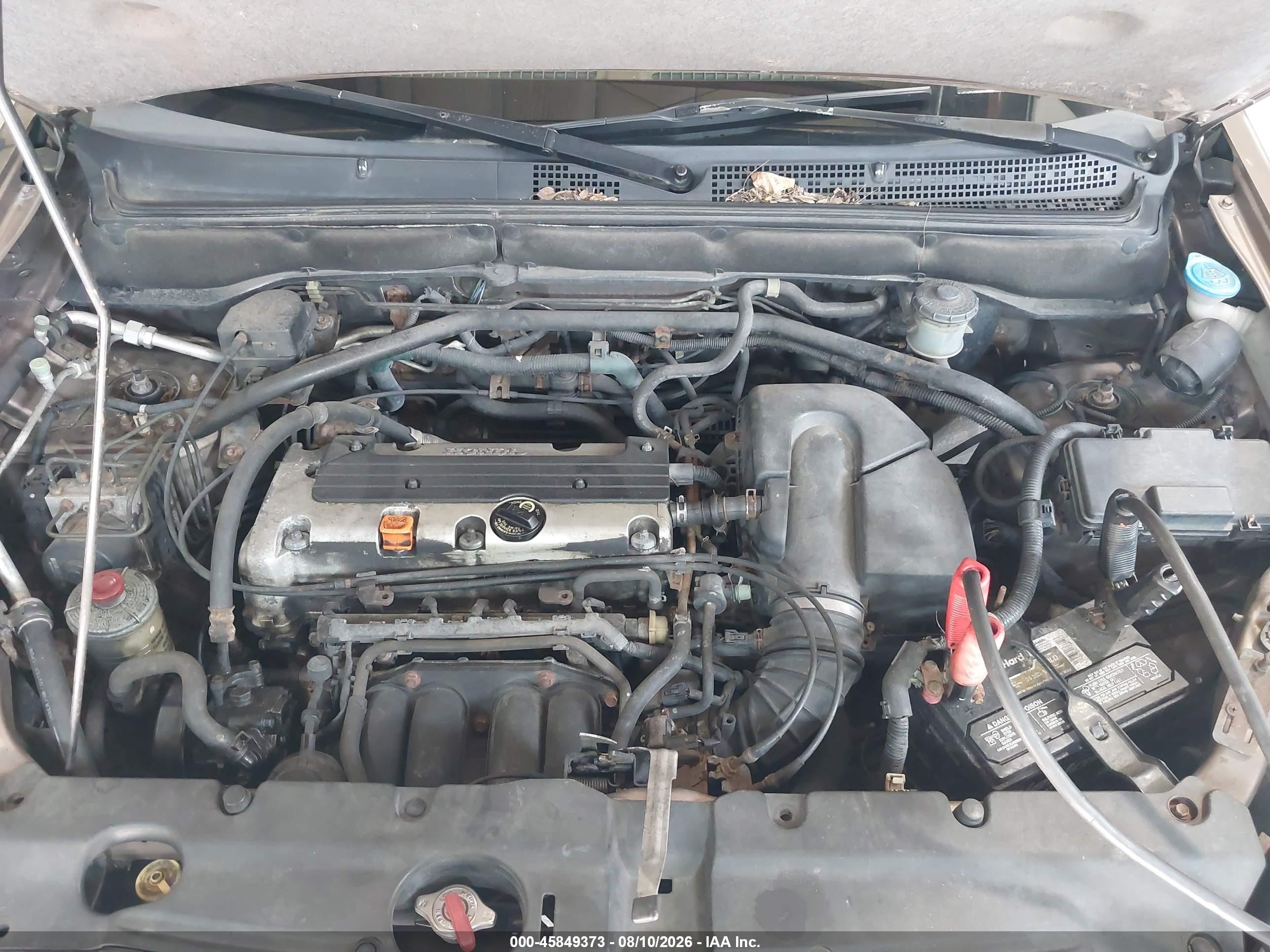2002 Honda Cr-v Ex Brown vin: JHLRD78882C074916