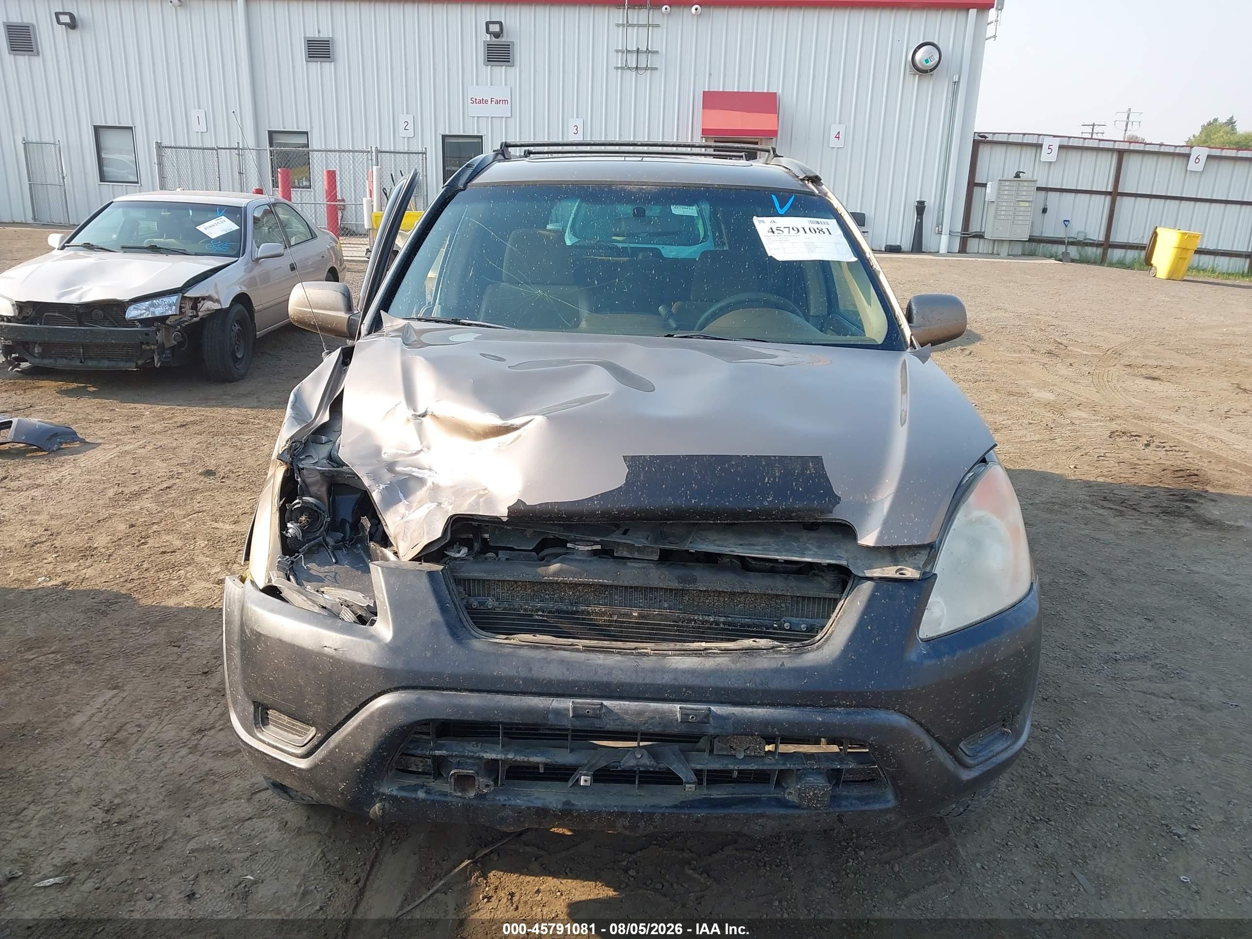 2003 Honda Cr-v Ex Золотой vin: JHLRD78883C008030