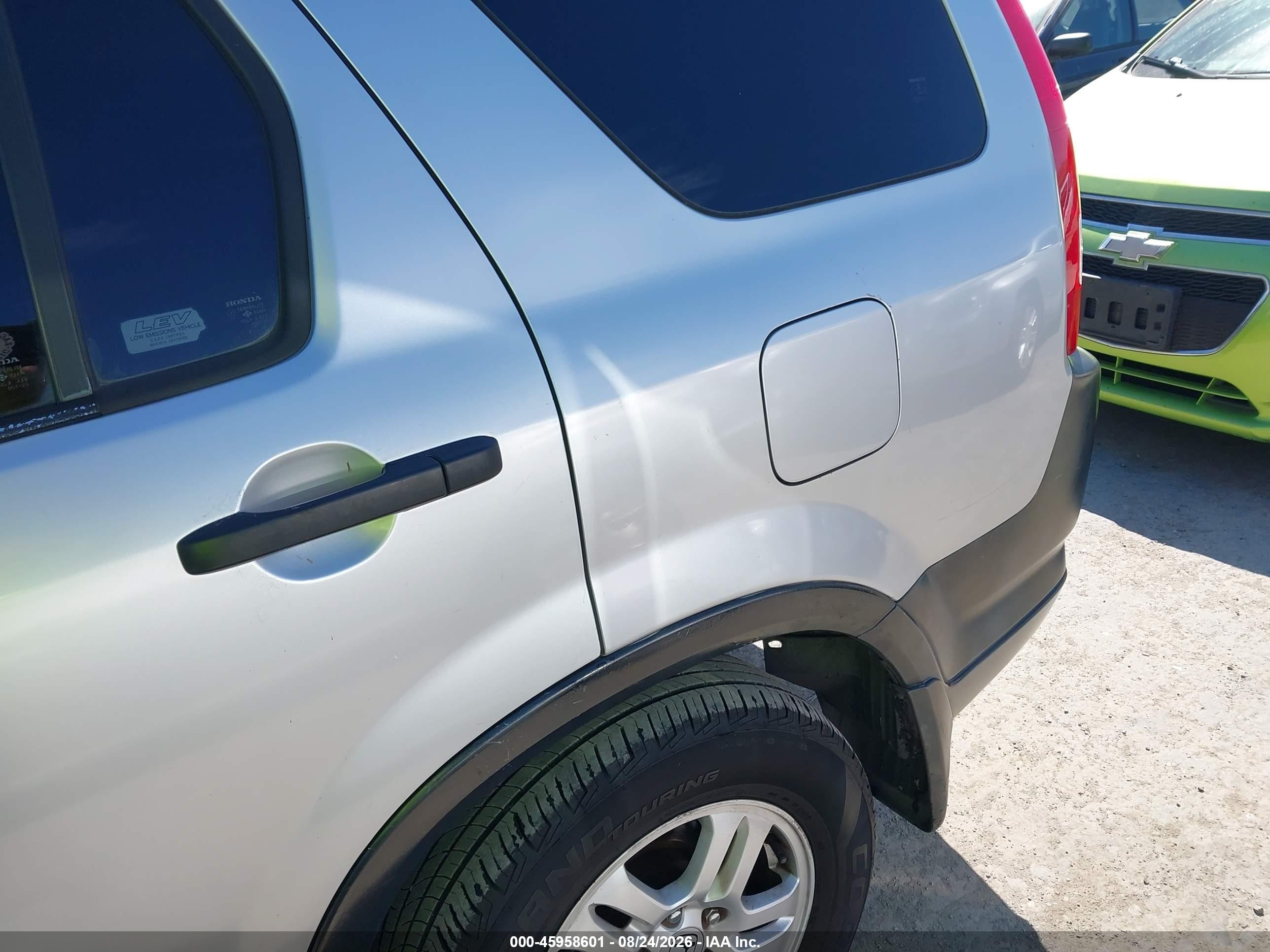 2003 Honda Cr-v Ex Серебряный vin: JHLRD78883C043327