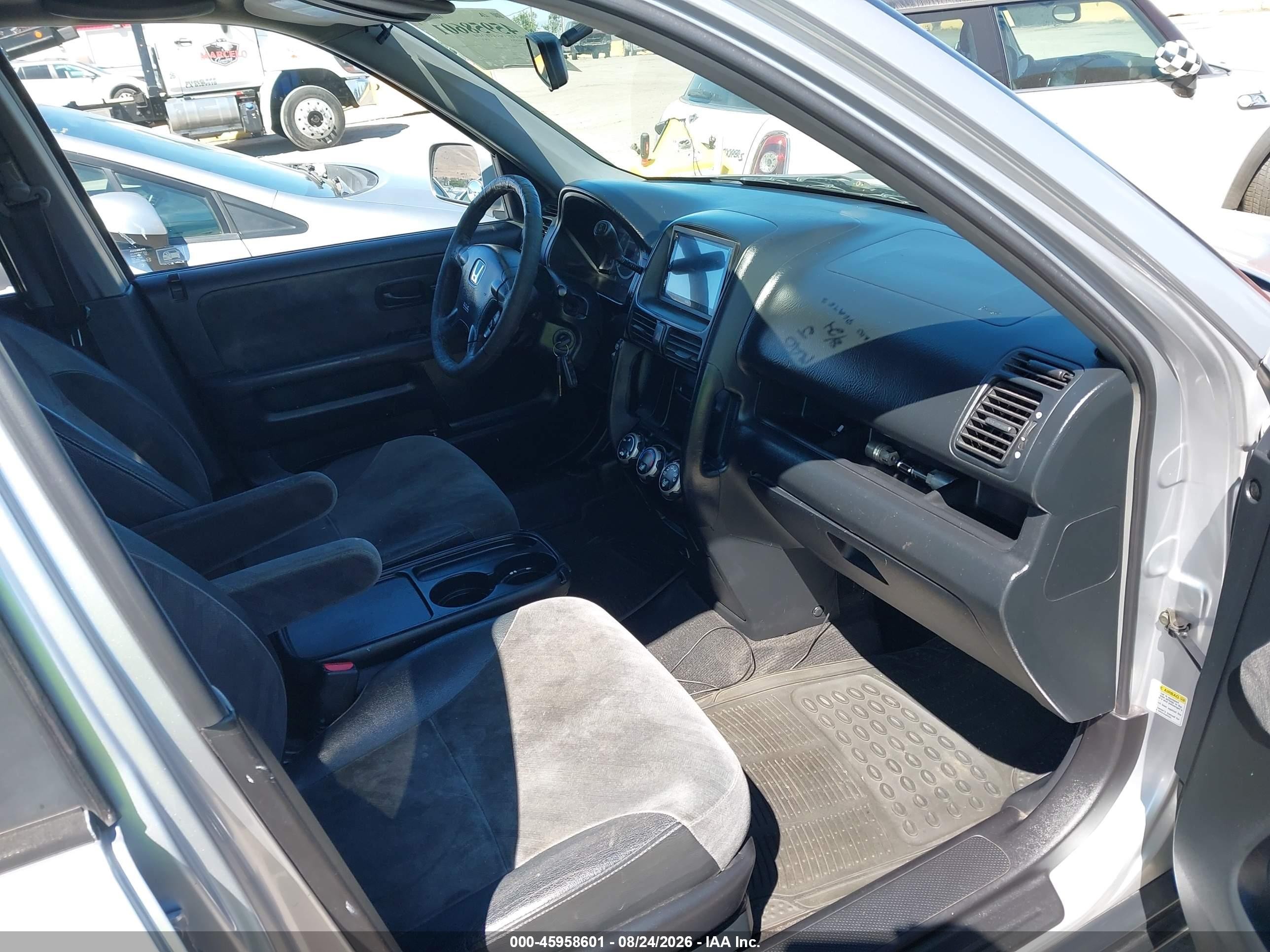 2003 Honda Cr-v Ex Серебряный vin: JHLRD78883C043327