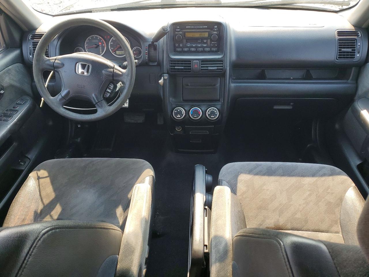 2004 Honda Cr-v Ex Blue vin: JHLRD78884C017523