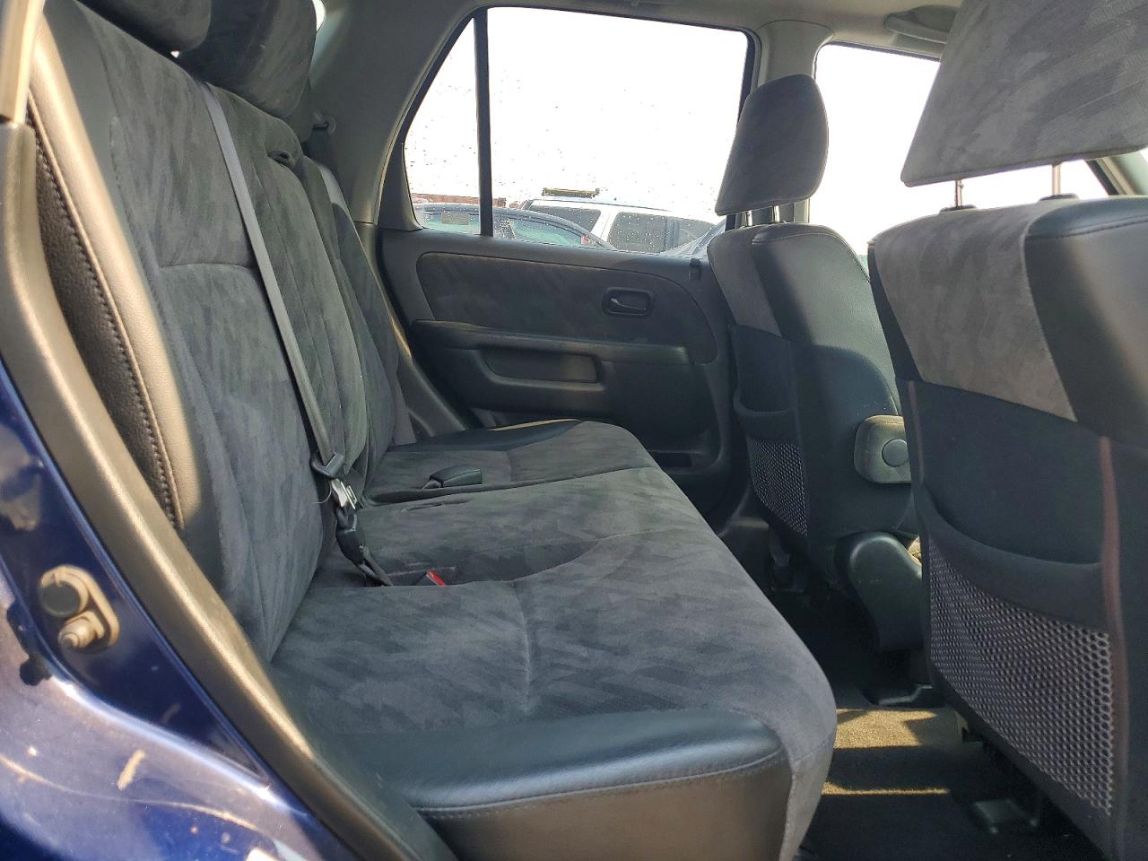 2004 Honda Cr-v Ex Blue vin: JHLRD78884C017523