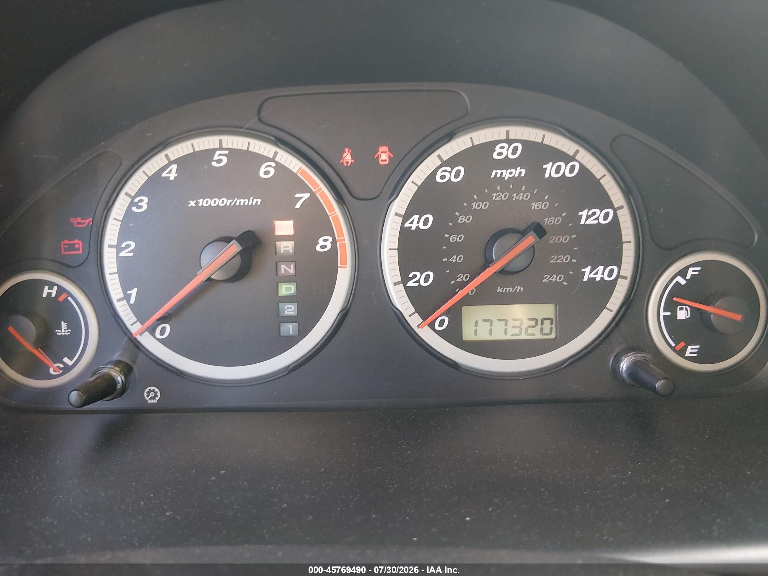 2004 Honda Cr-v Ex Белый vin: JHLRD78884C030563