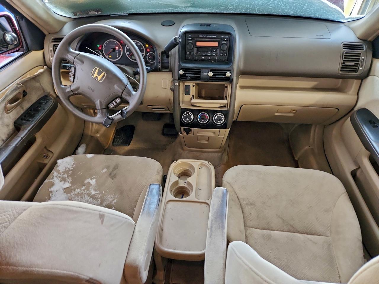2005 Honda Cr-v Ex Красный vin: JHLRD78885C019564