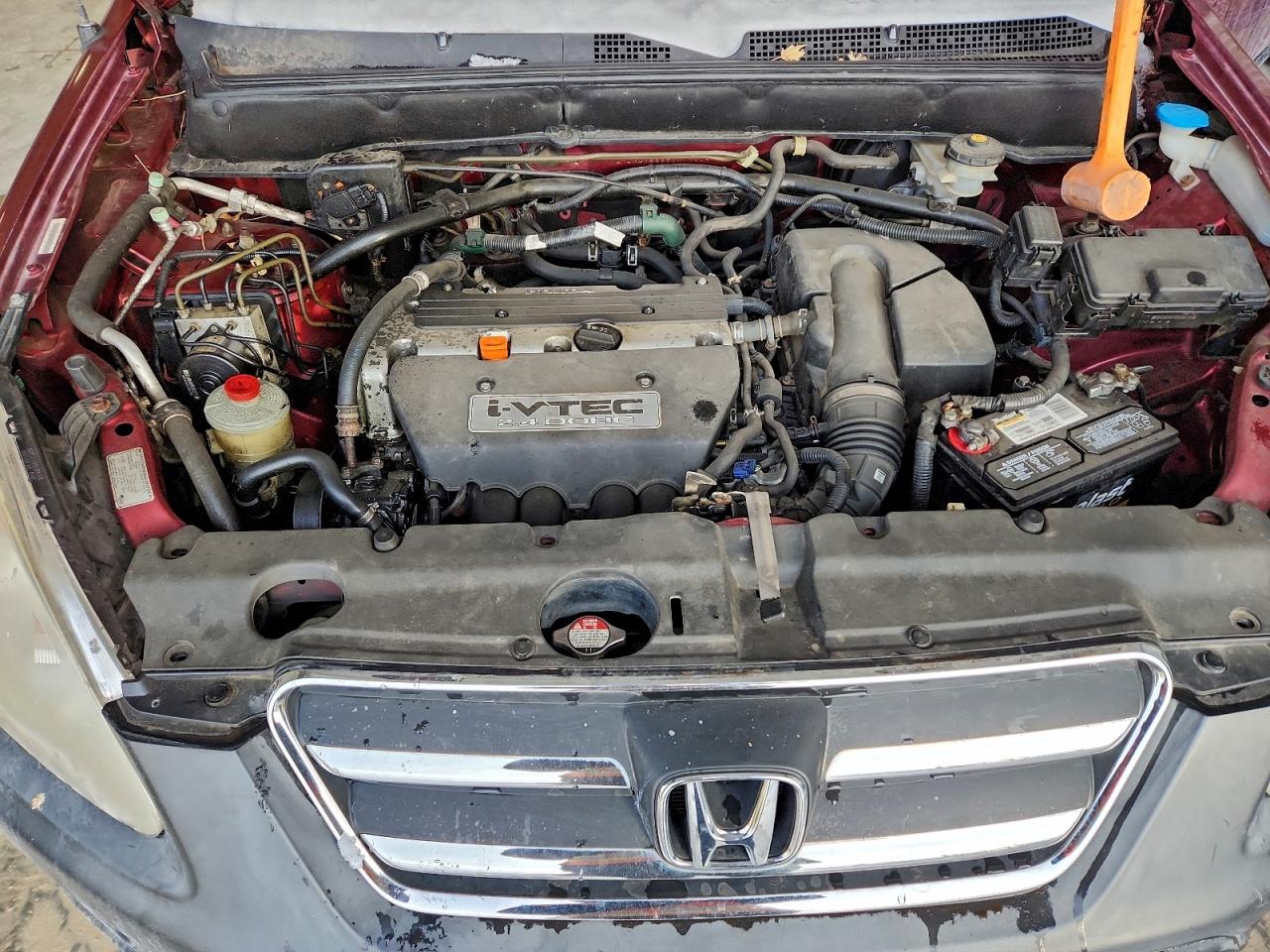 2005 Honda Cr-v Ex Красный vin: JHLRD78885C019564