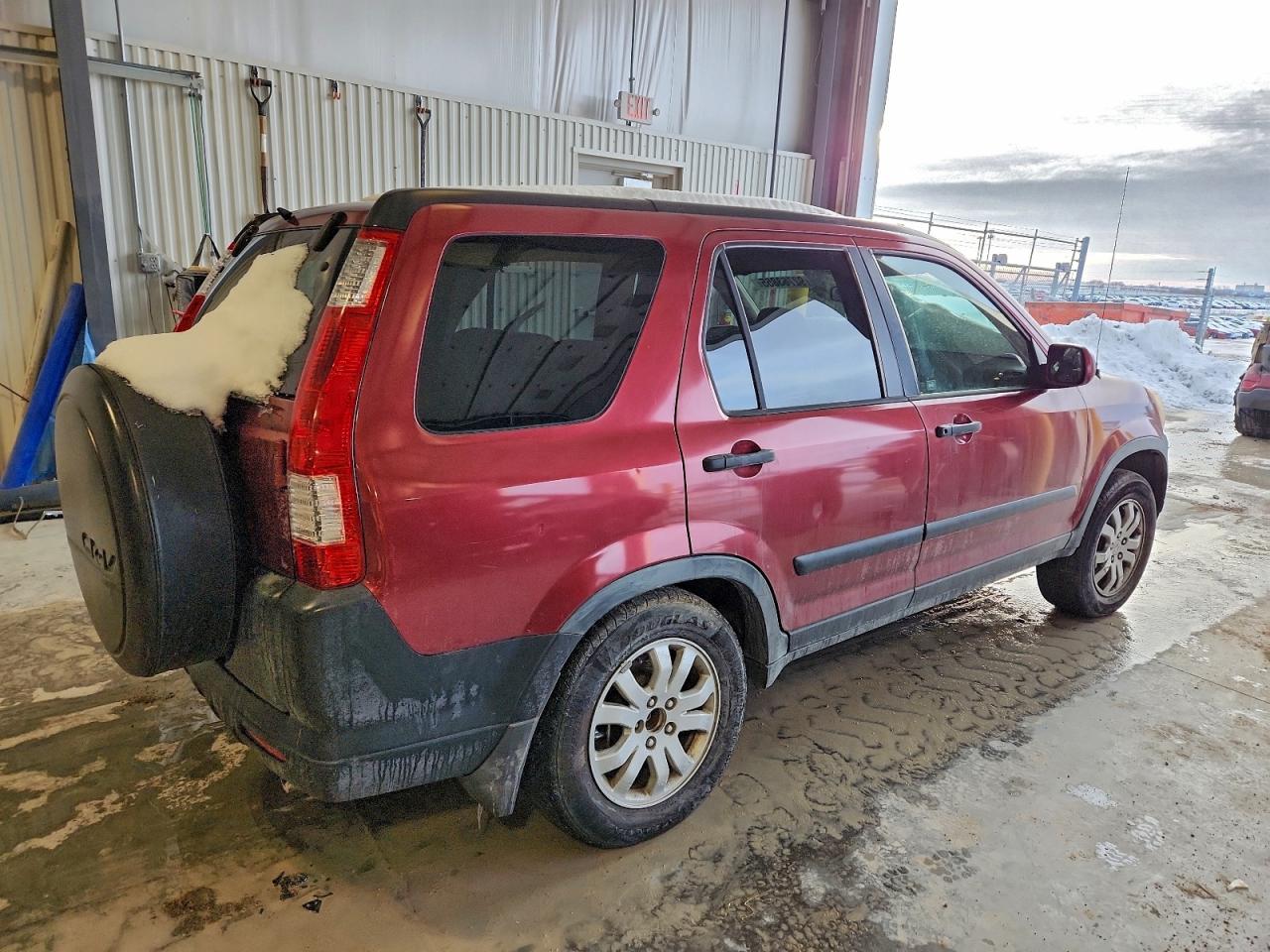 2005 Honda Cr-v Ex Красный vin: JHLRD78885C019564