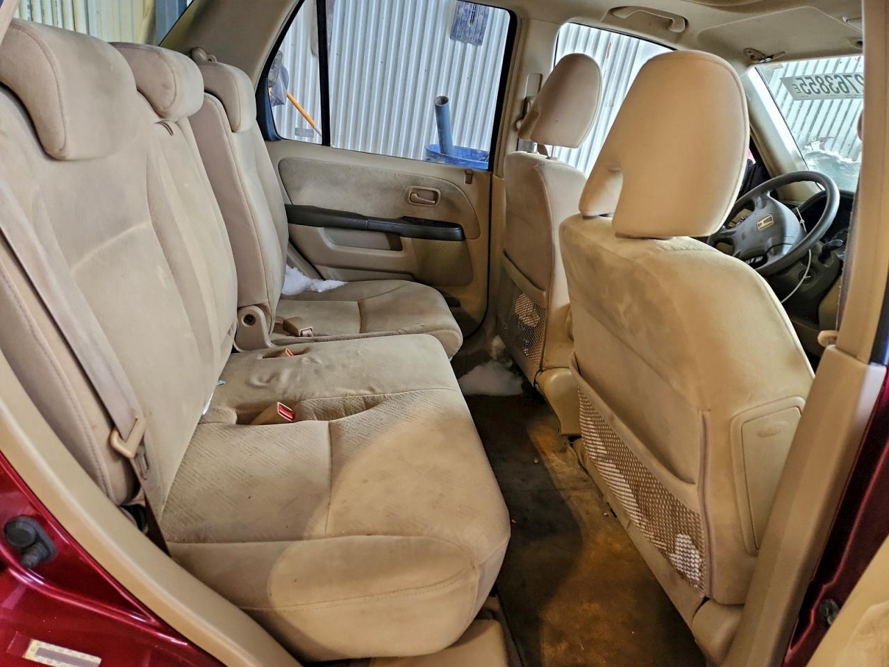 2005 Honda Cr-v Ex Красный vin: JHLRD78885C019564