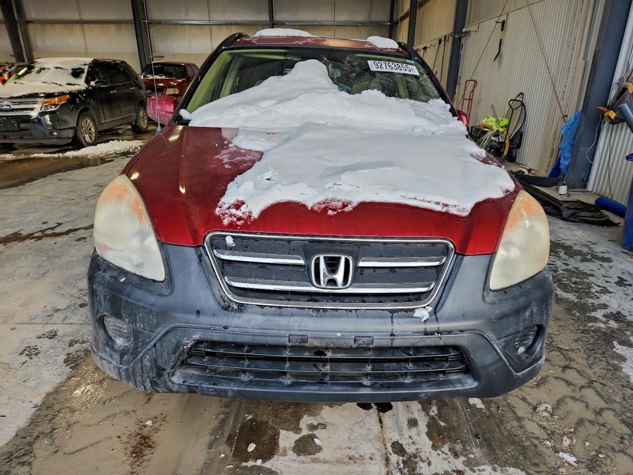 2005 Honda Cr-v Ex Красный vin: JHLRD78885C019564