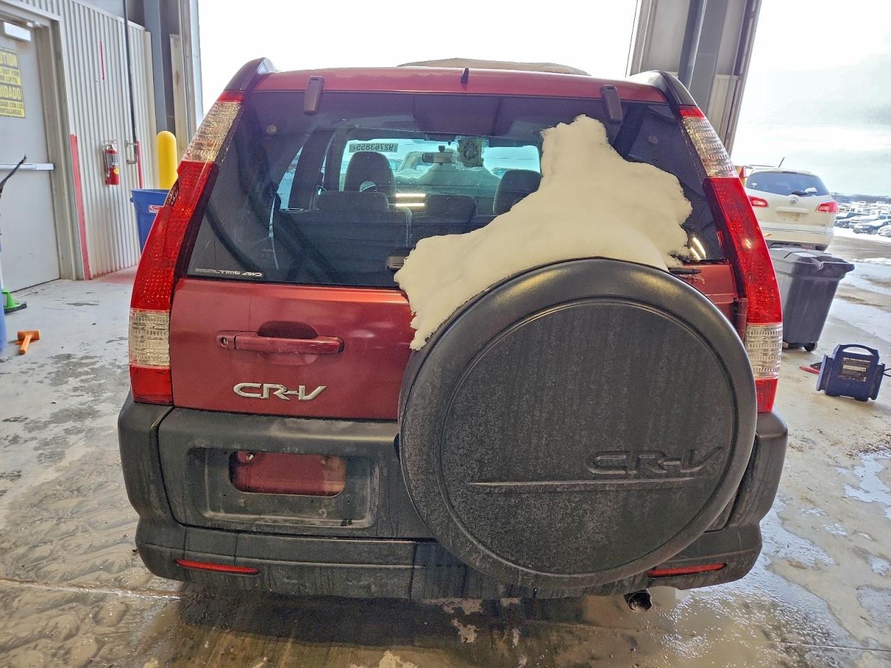 2005 Honda Cr-v Ex Красный vin: JHLRD78885C019564
