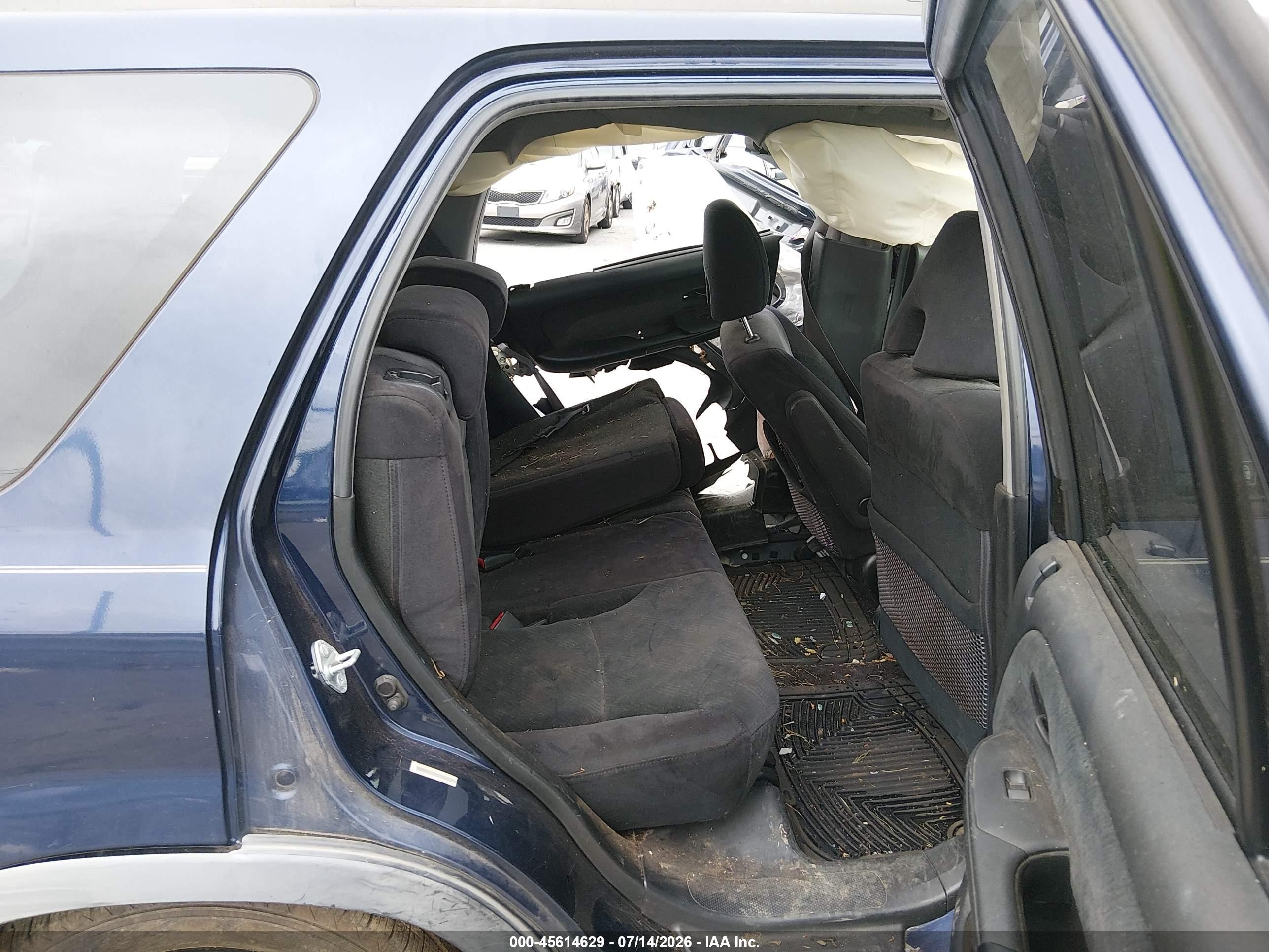 2006 Honda Cr-v Ex Blue vin: JHLRD78886C010137
