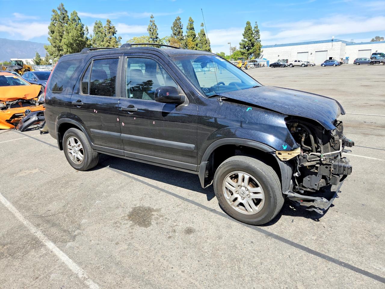2003 Honda Cr-v Ex Серый vin: JHLRD78893C006142