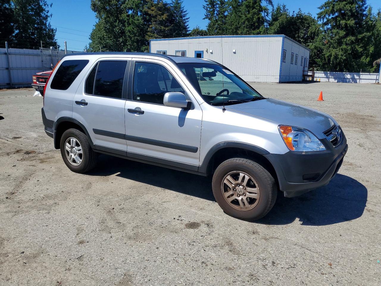 2003 Honda Cr-v Ex Silver vin: JHLRD78893C020302