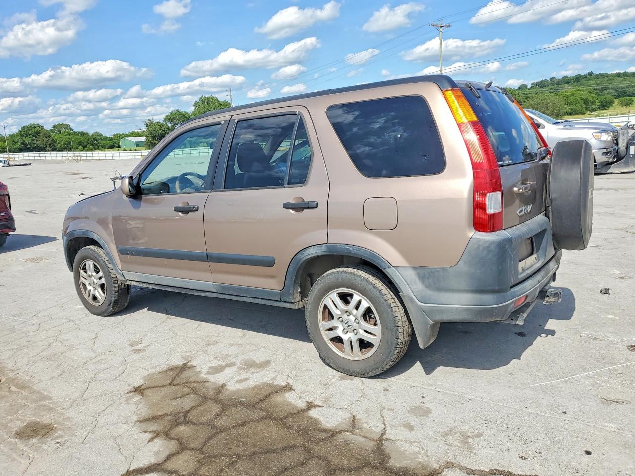 2003 Honda Cr-v Ex Brown vin: JHLRD78893C047547