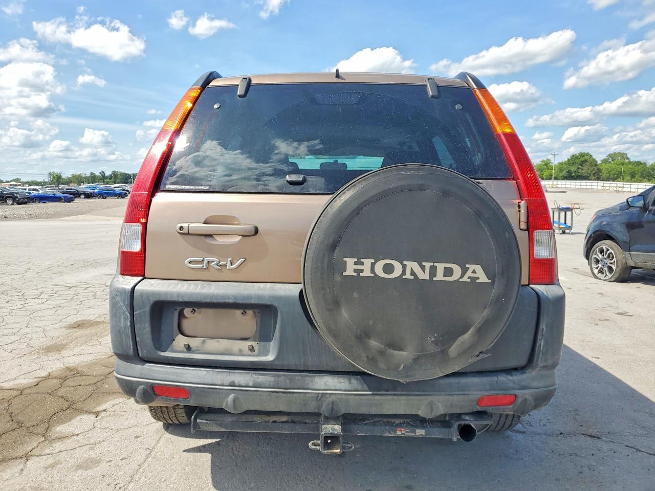 2003 Honda Cr-v Ex Brown vin: JHLRD78893C047547