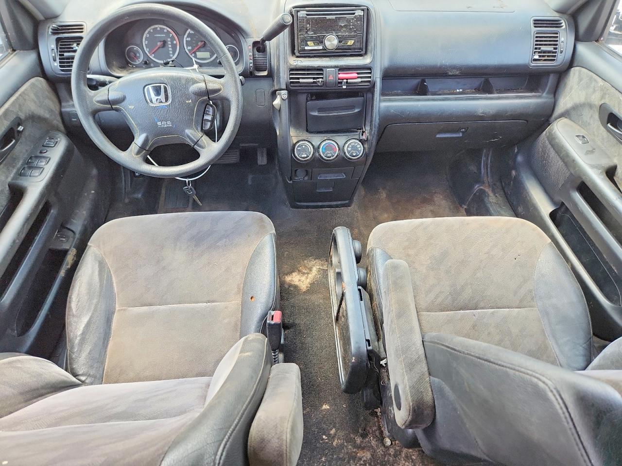 2003 Honda Cr-v Ex Silver vin: JHLRD78893C048391